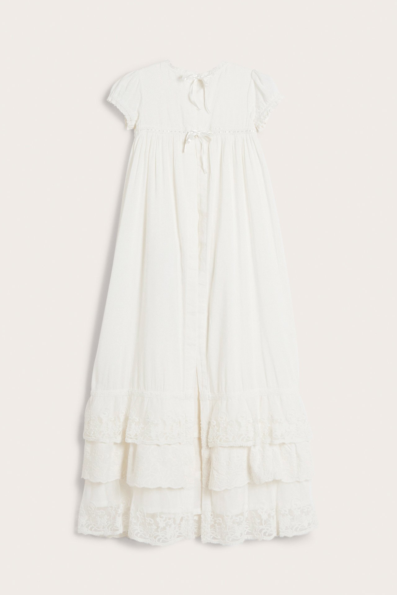 Dopklänning - Offwhite - 5