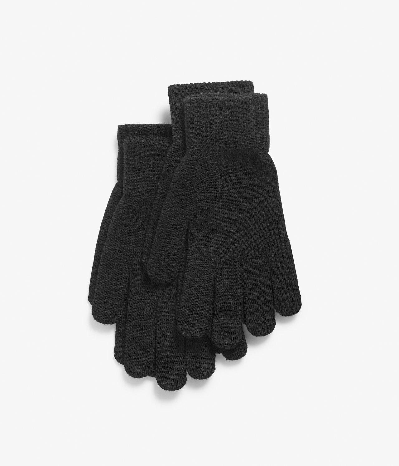 Rękawiczki 2-pak - Czarne - 1