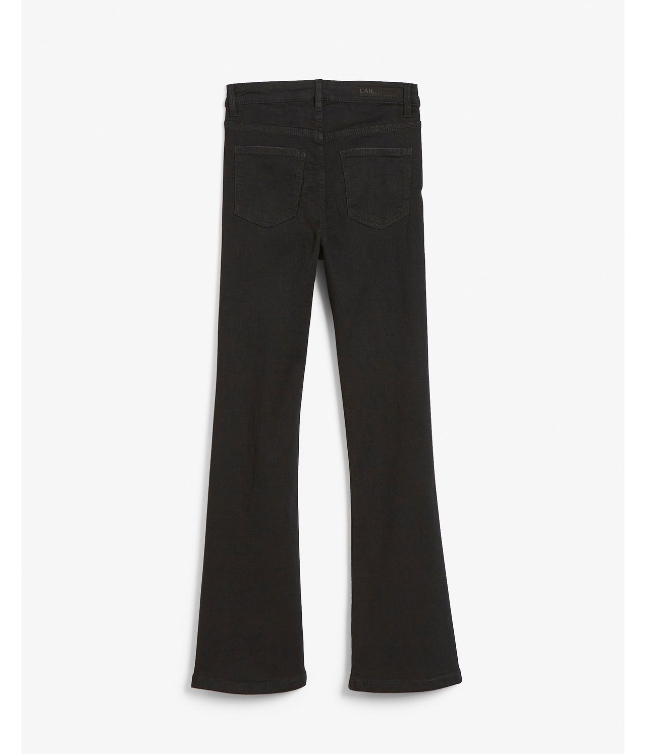 Jeans bootcut high waist stretch - Musta - 7
