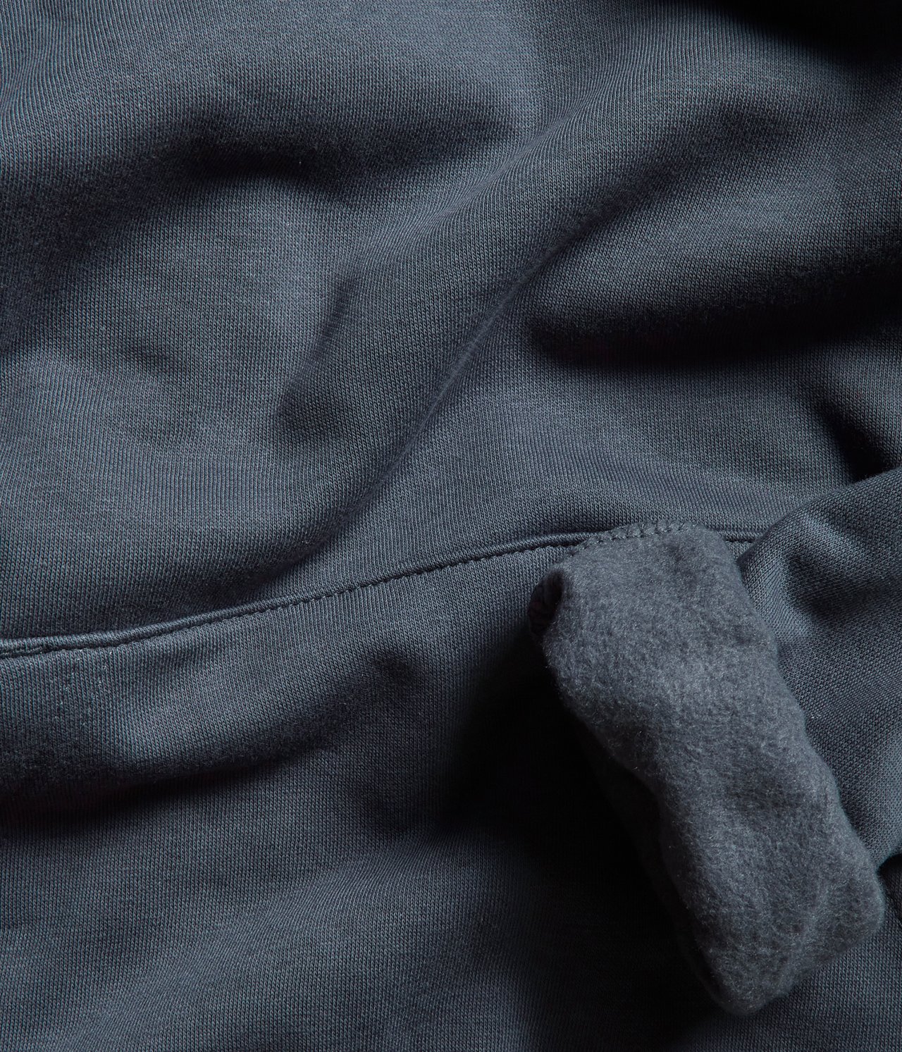 Bluza z kapturem - Ciemnoniebieski - 4