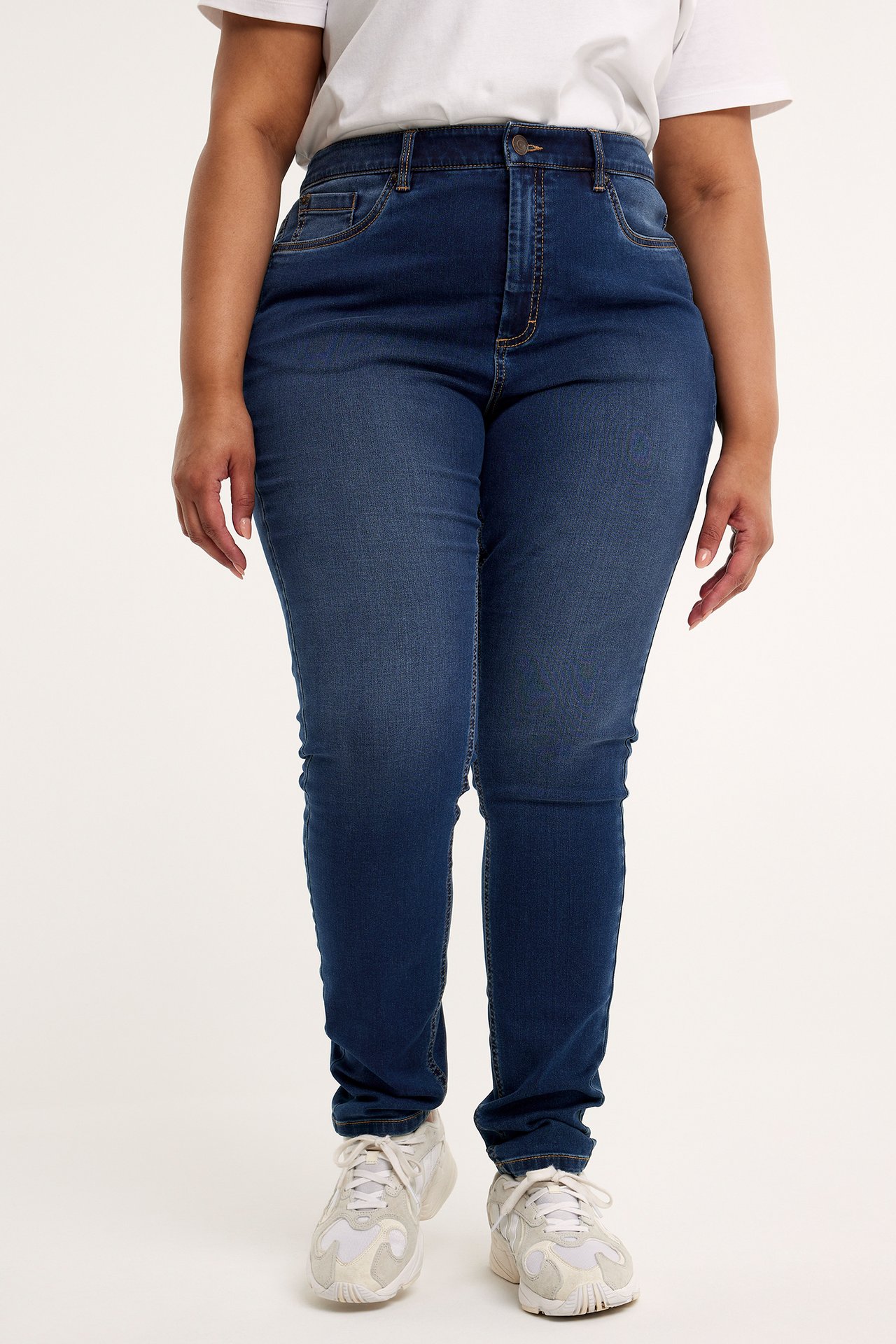 Slim jeans extra long leg - Tumma denim - 4