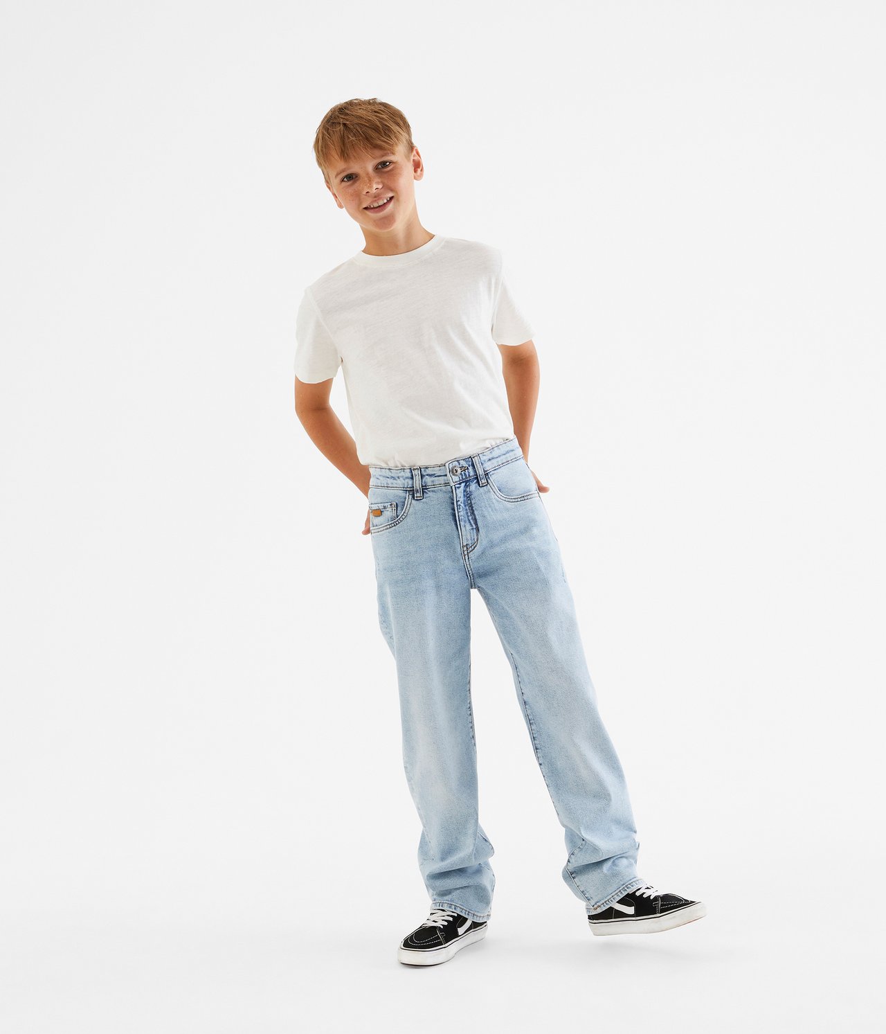 Baggy jeans loose fit - Jasny dżins - 3