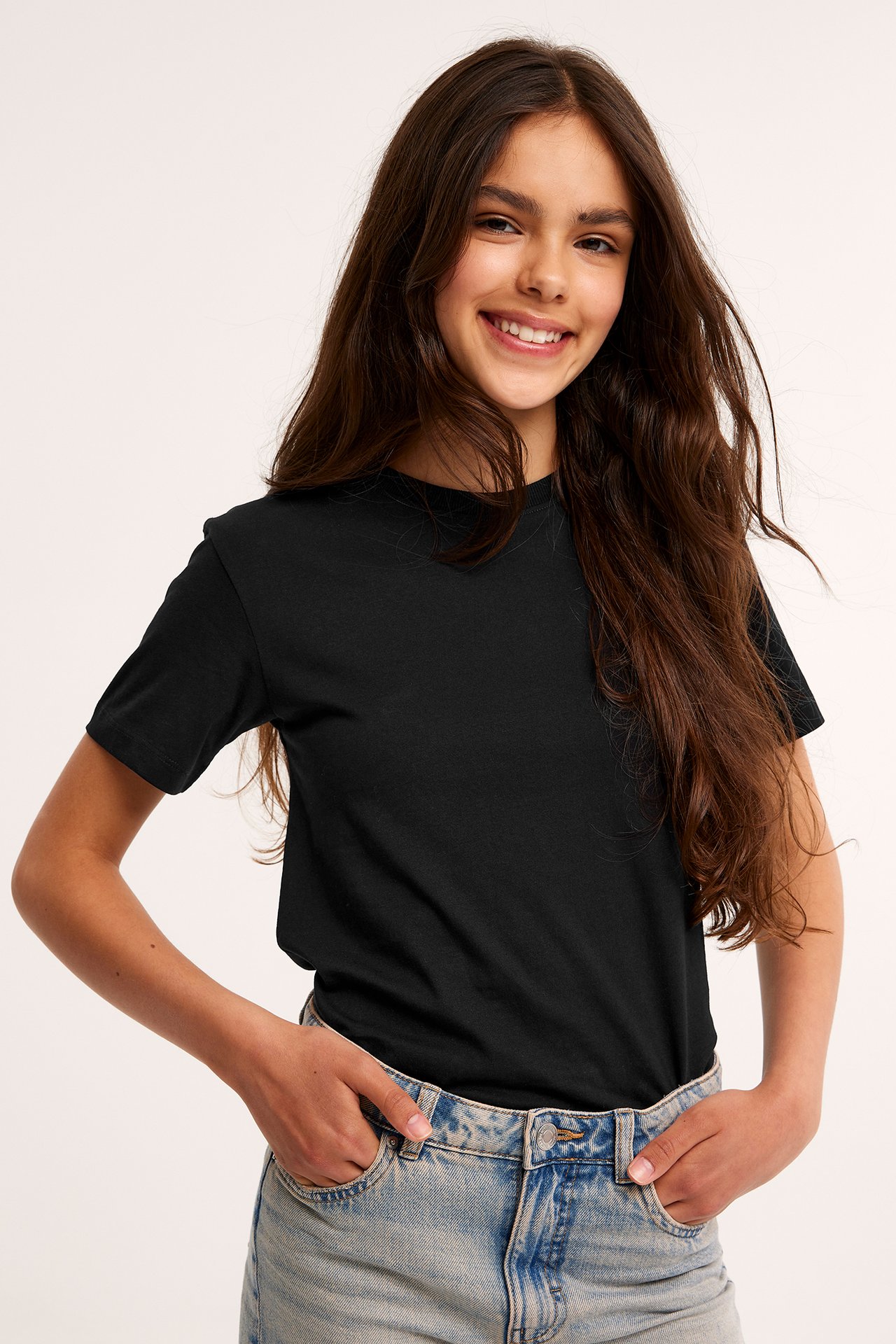 T-shirt - Czarne - 1