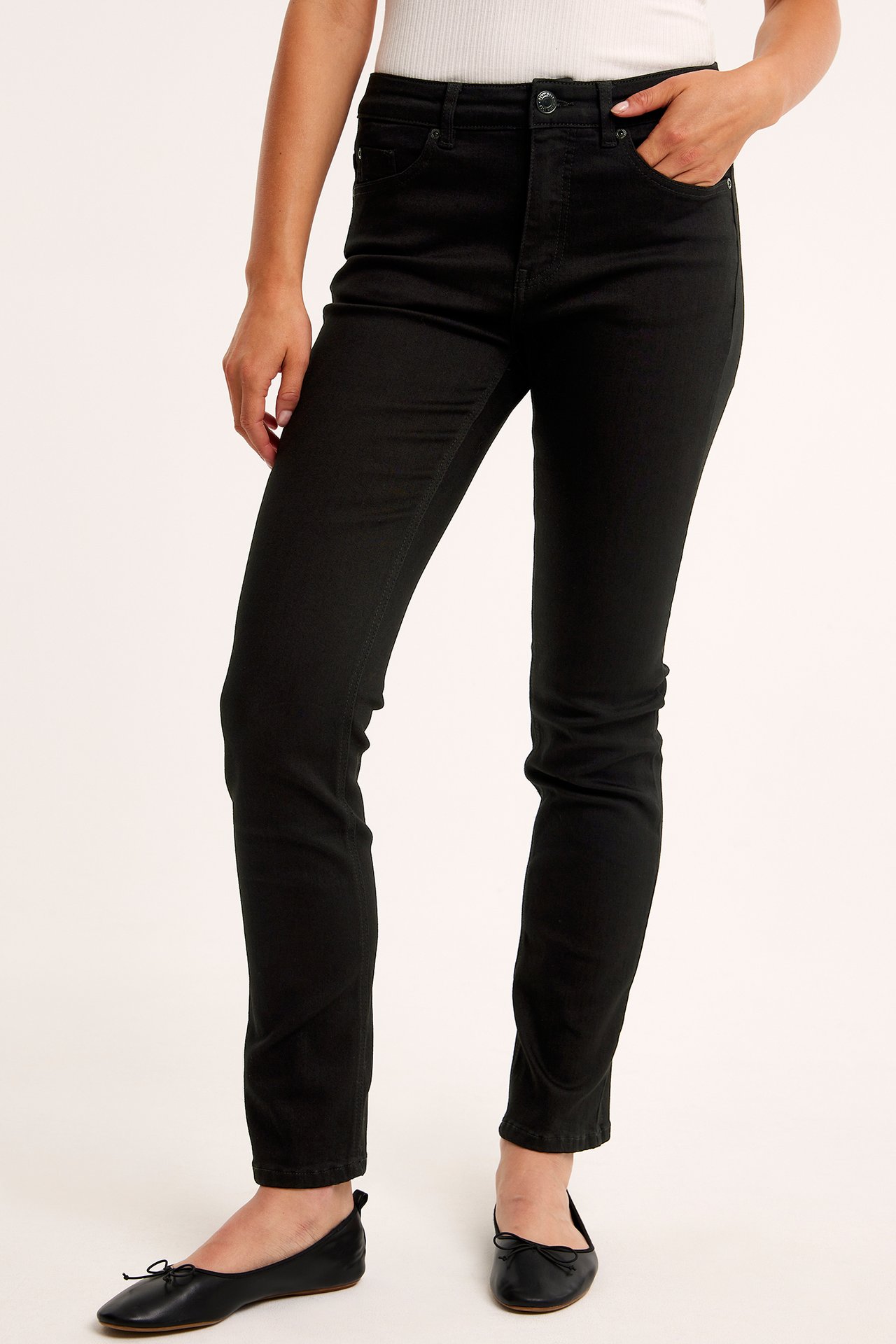 Alice straight jeans - Czarne - 4