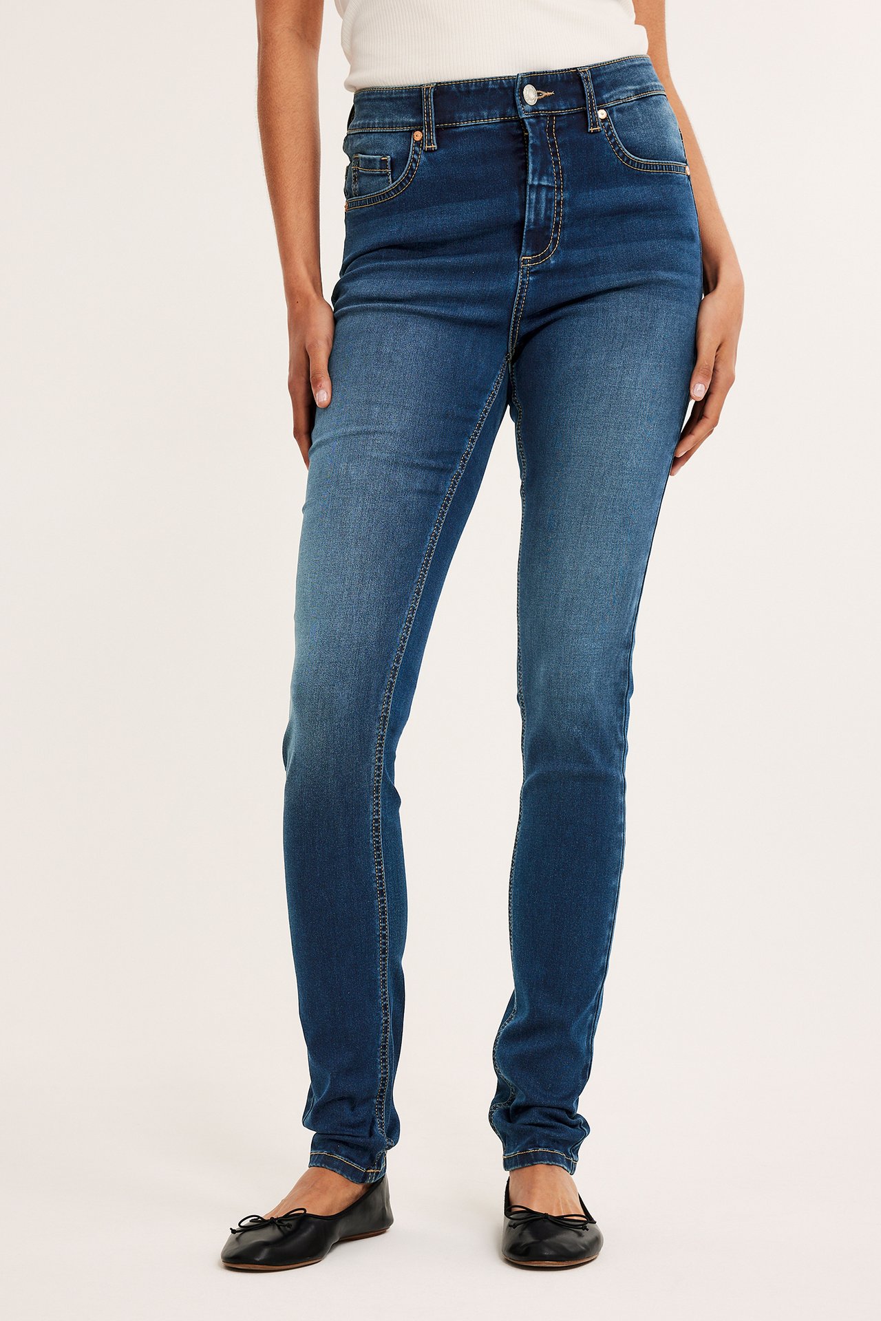 Super slim jeans extra long leg - Mörk denim - 9