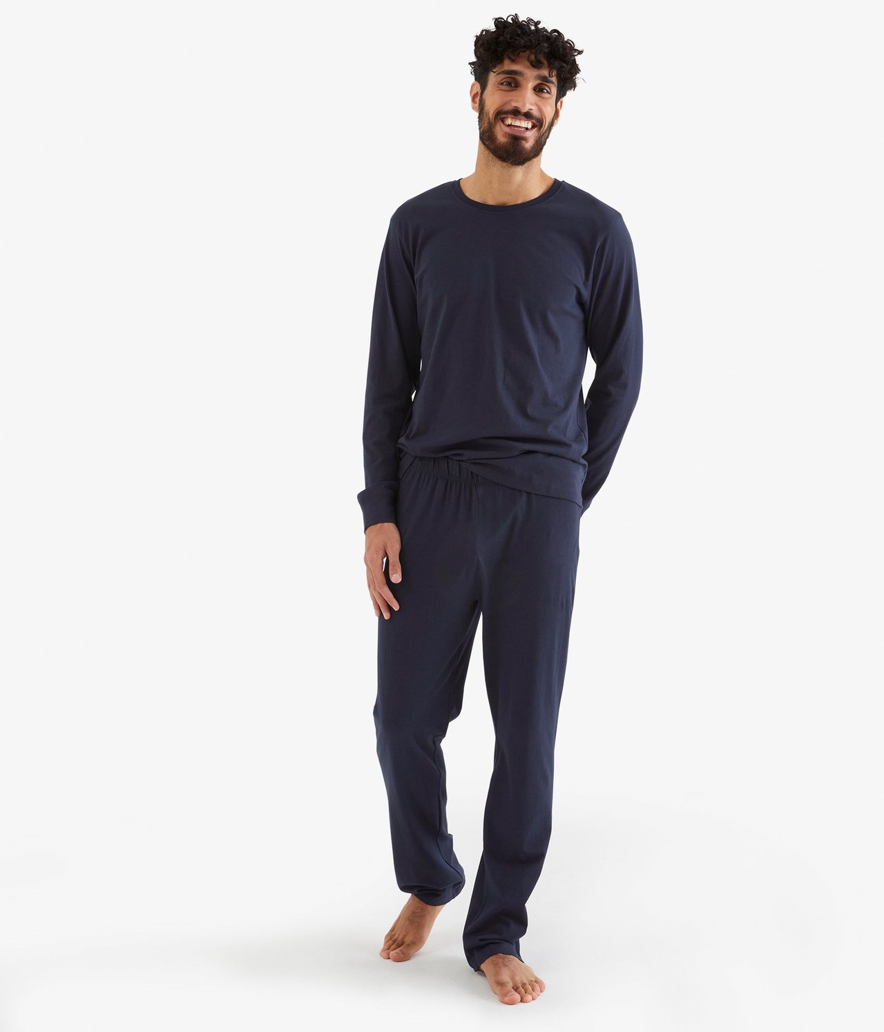 Pyjamasbukse Mørkeblå - null - 0
