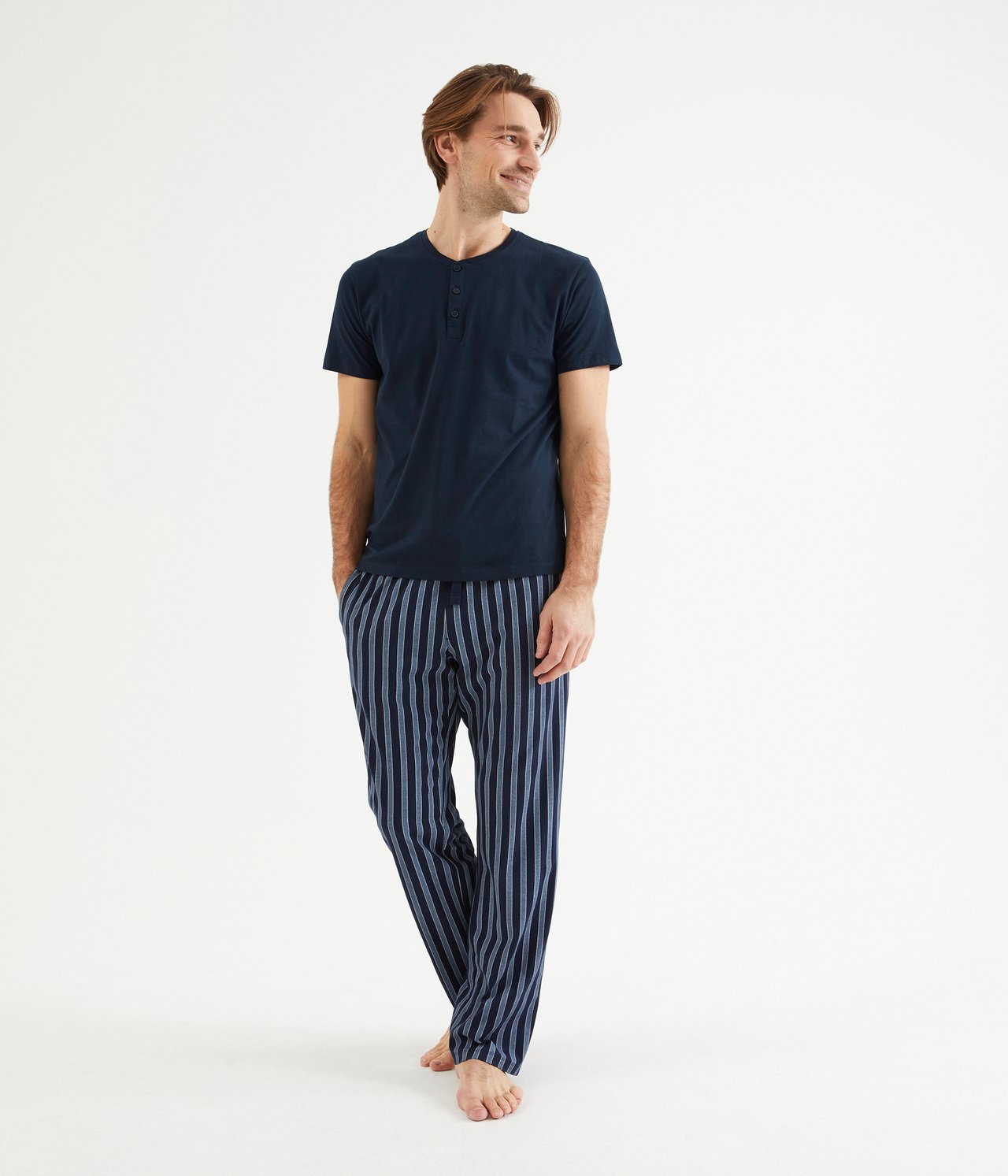 Pyjamaströja - Mörkblå - 2