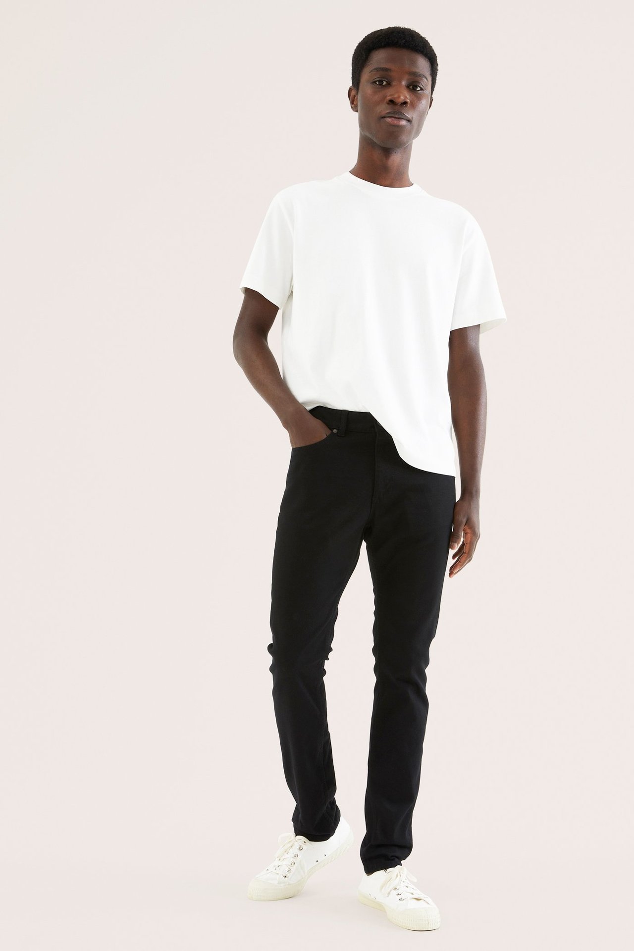 Slim jeans - Svart - 4