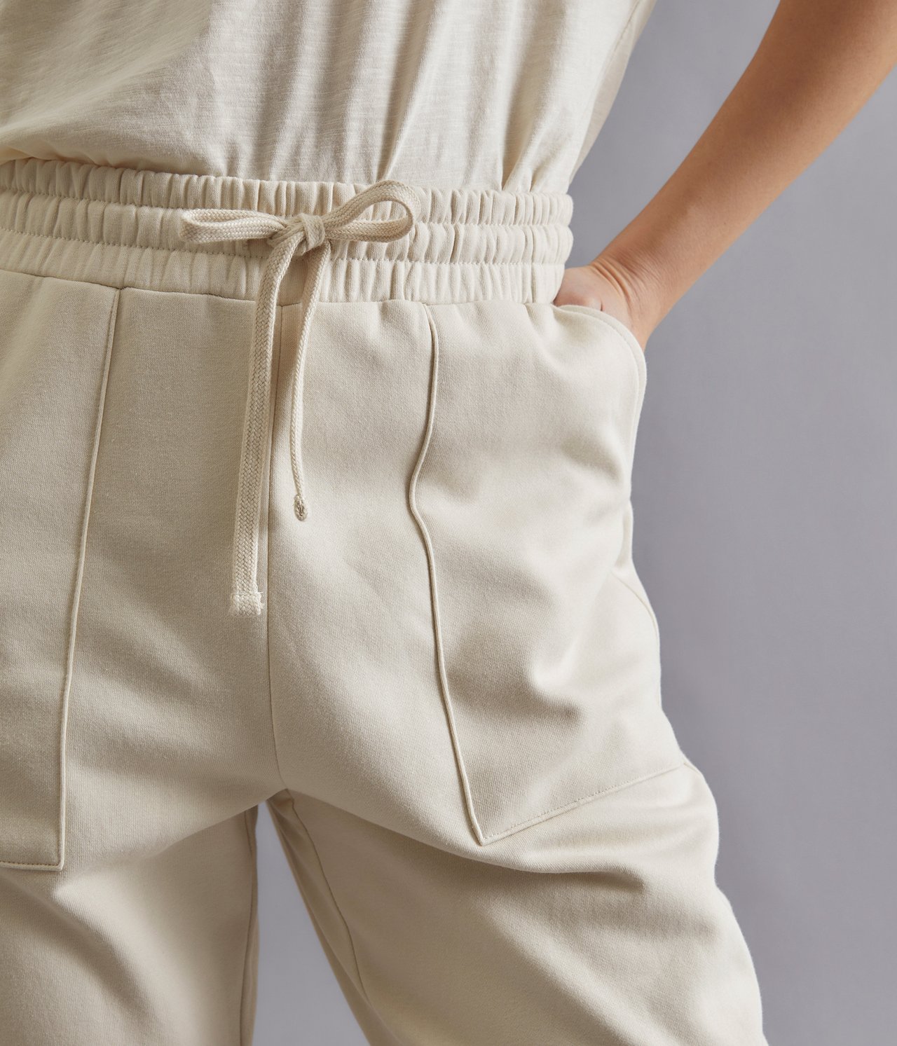 Mjukisbyxor Loungewear - Ljusbeige - 5