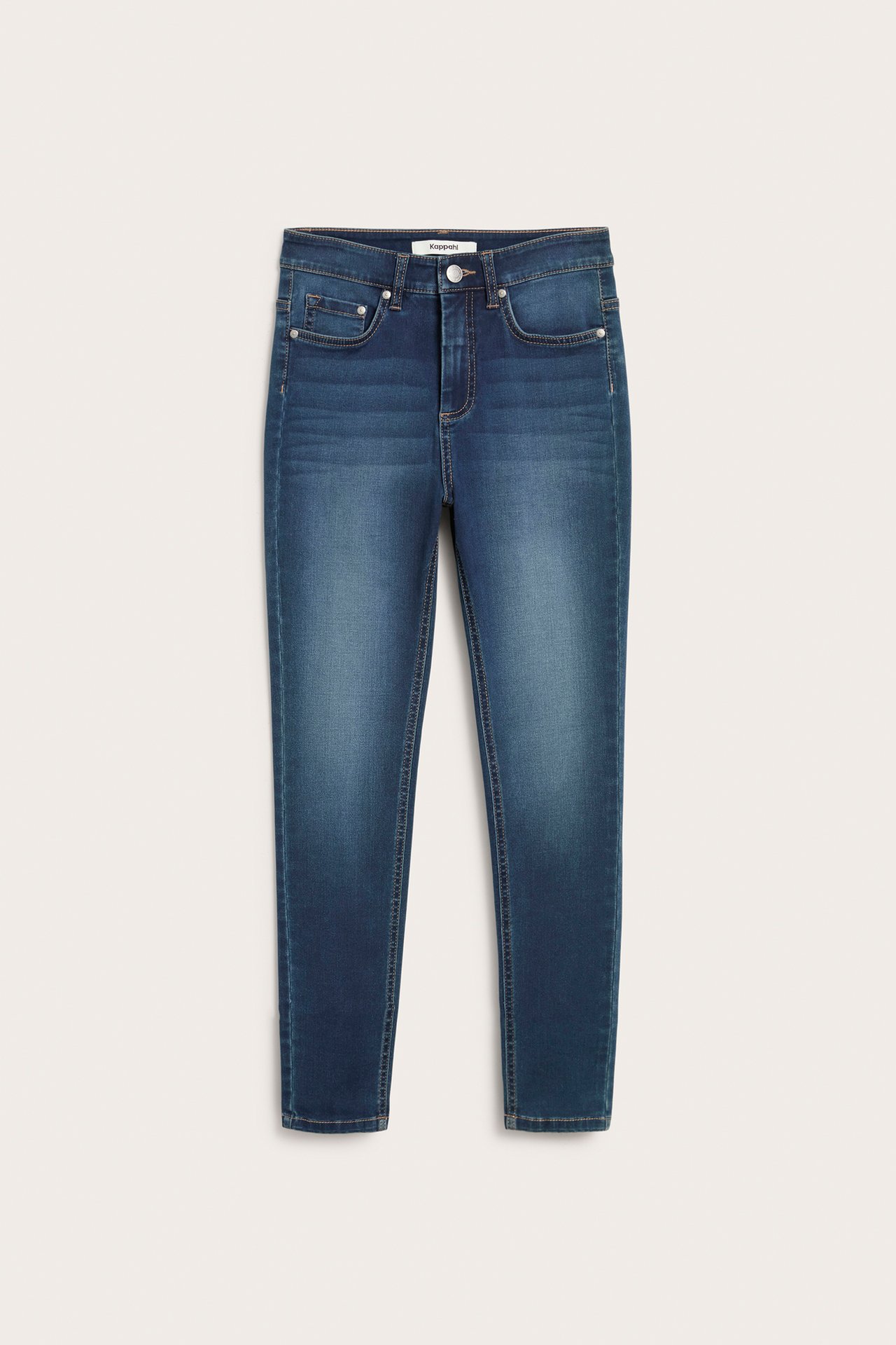 Super slim jeans short leg - Mörk denim - 3