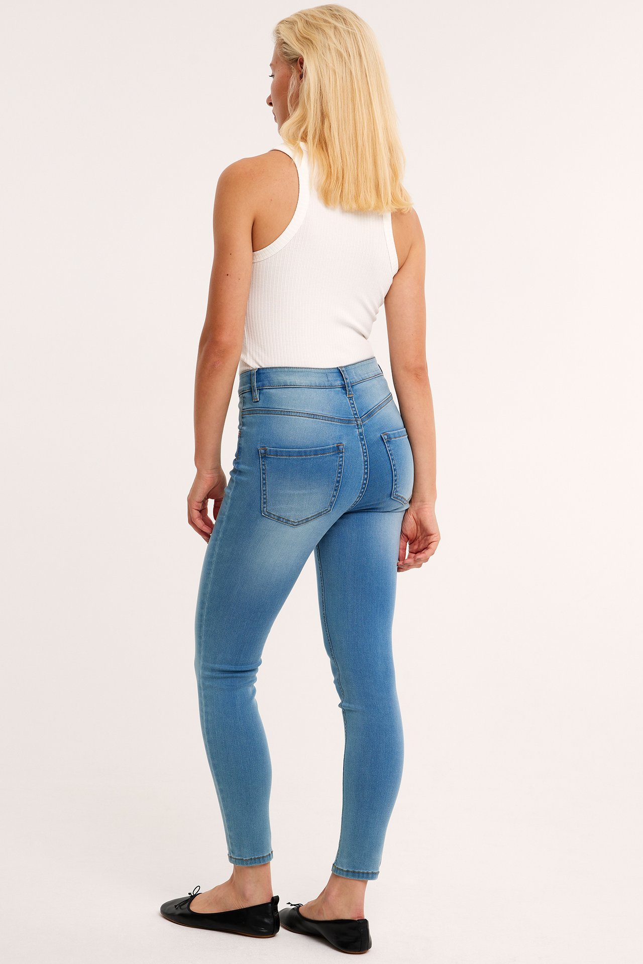 Super slim jeans short leg