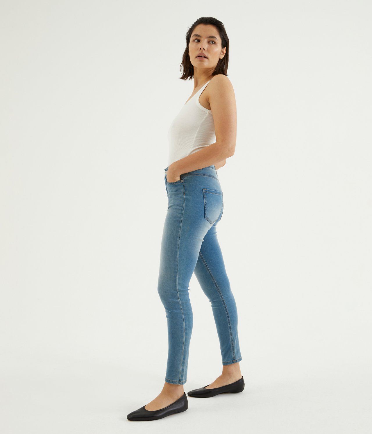 Super slim jeans short leg - Denim - 4