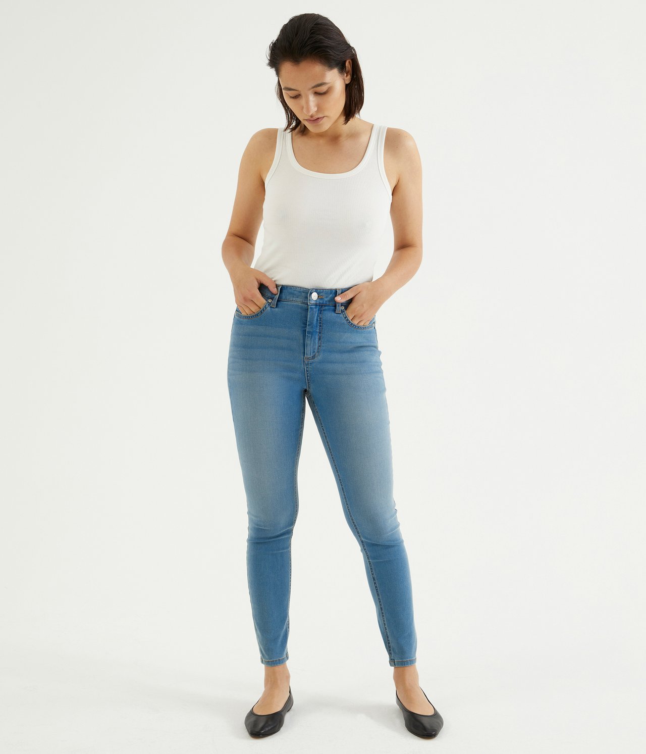 Super slim jeans short leg - Denim - 1