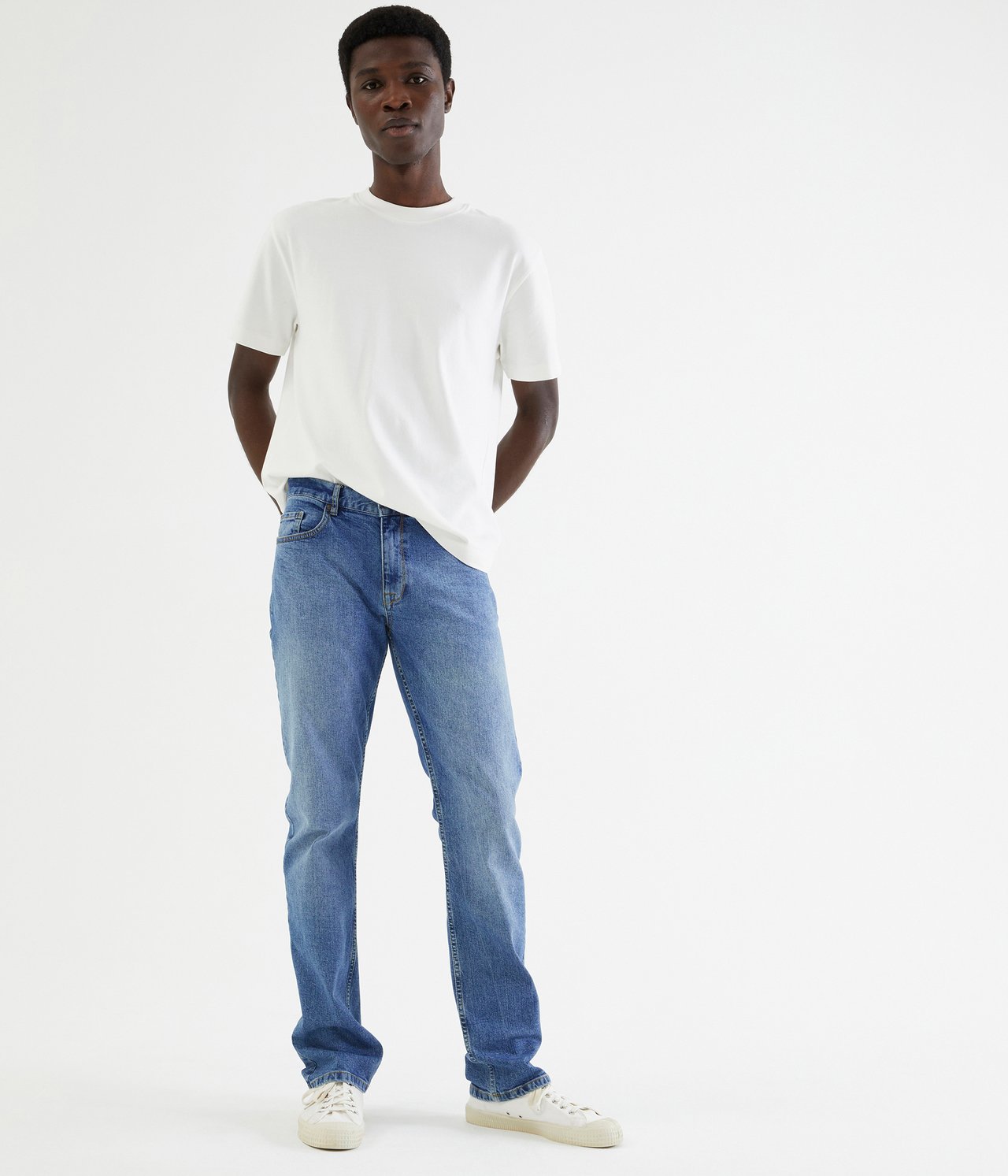 Hank regular jeans - Vaalea denimi - 4