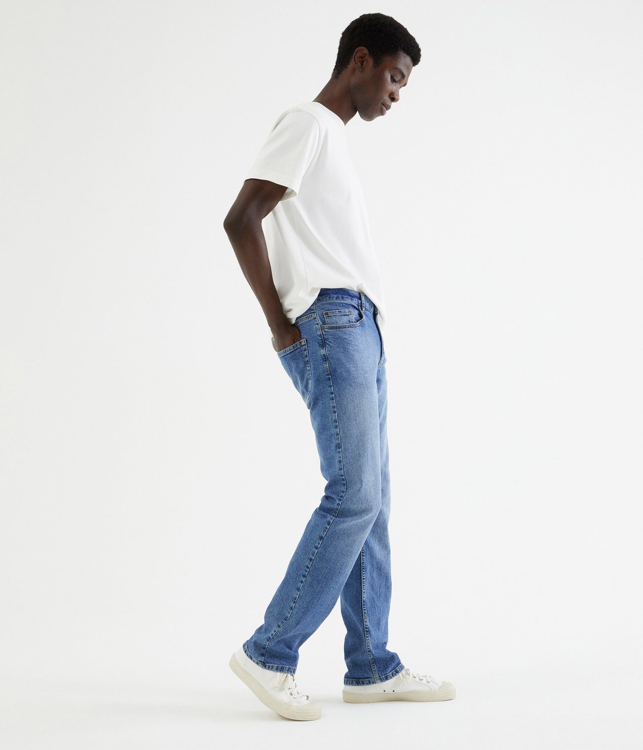 Hank regular jeans - Vaalea denimi - 1