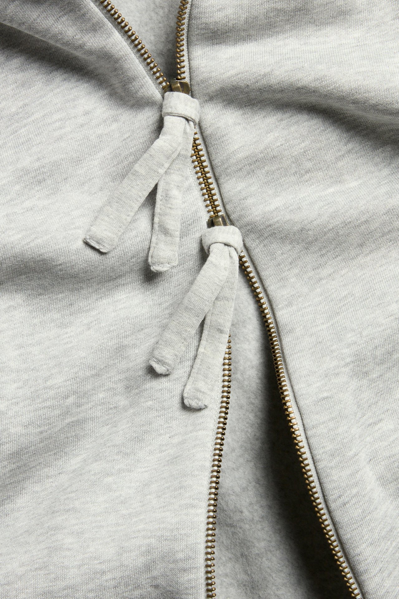 Hettegenser med glidelås