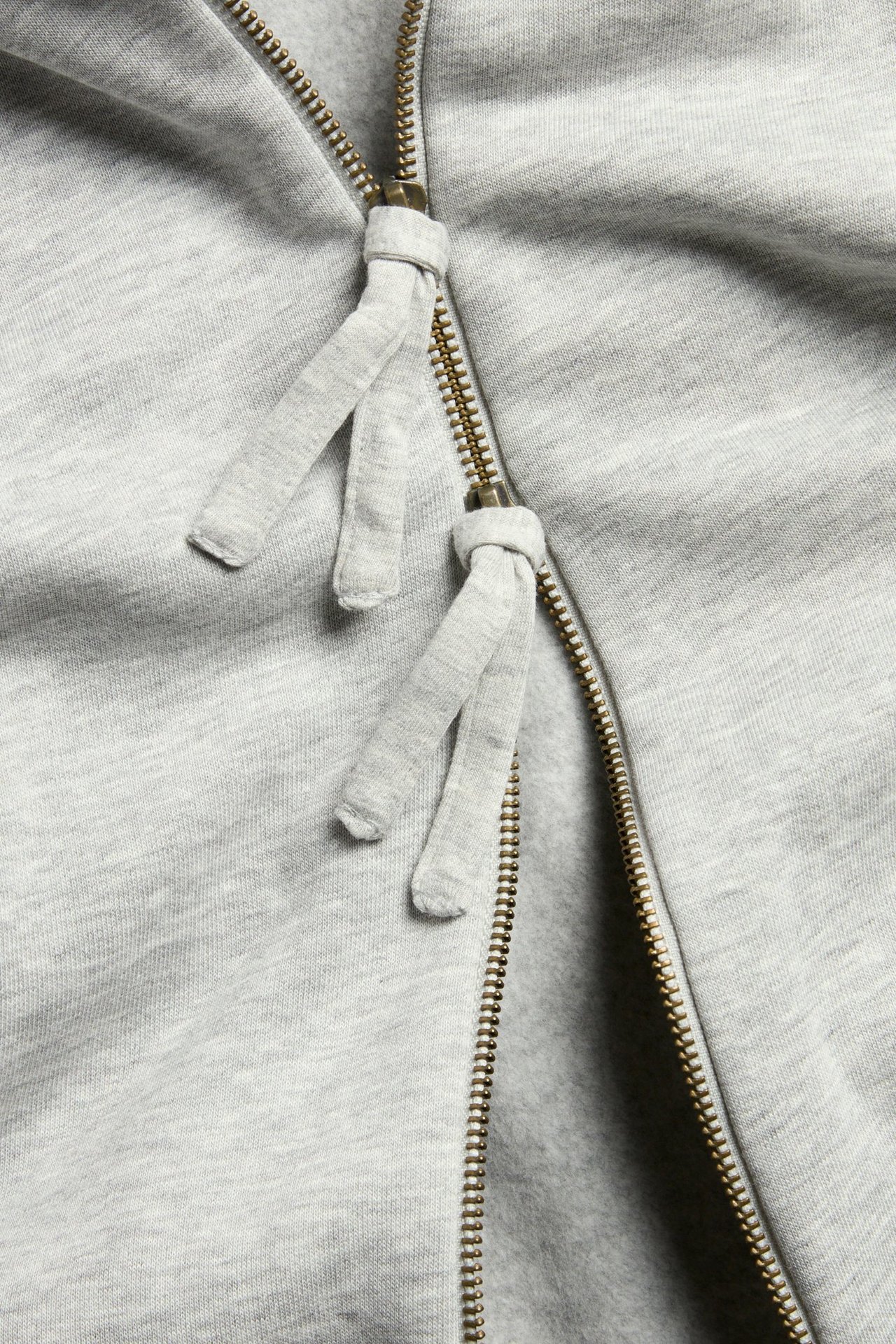 Hettegenser med glidelås