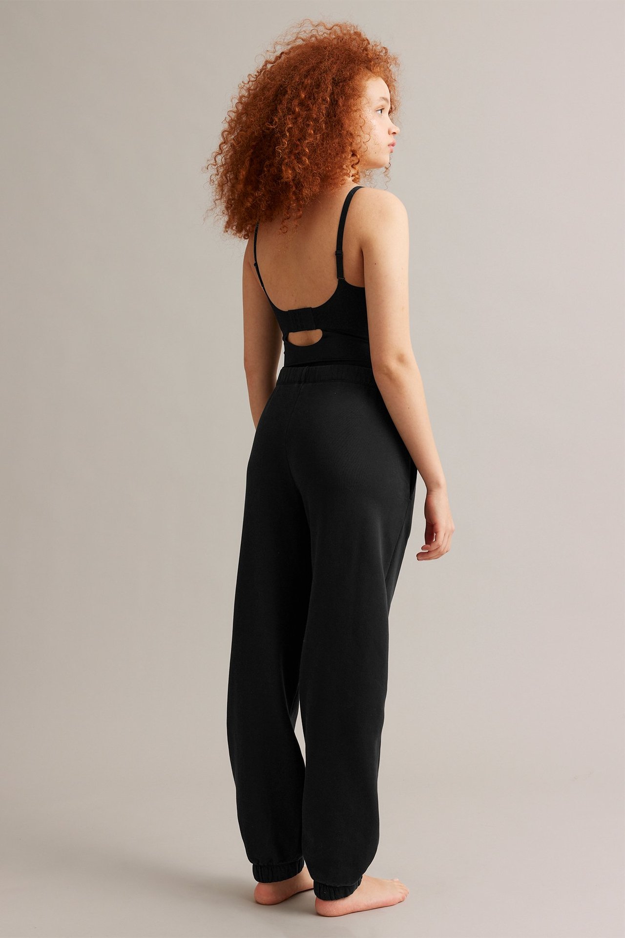 Collegehousut - Musta - 4