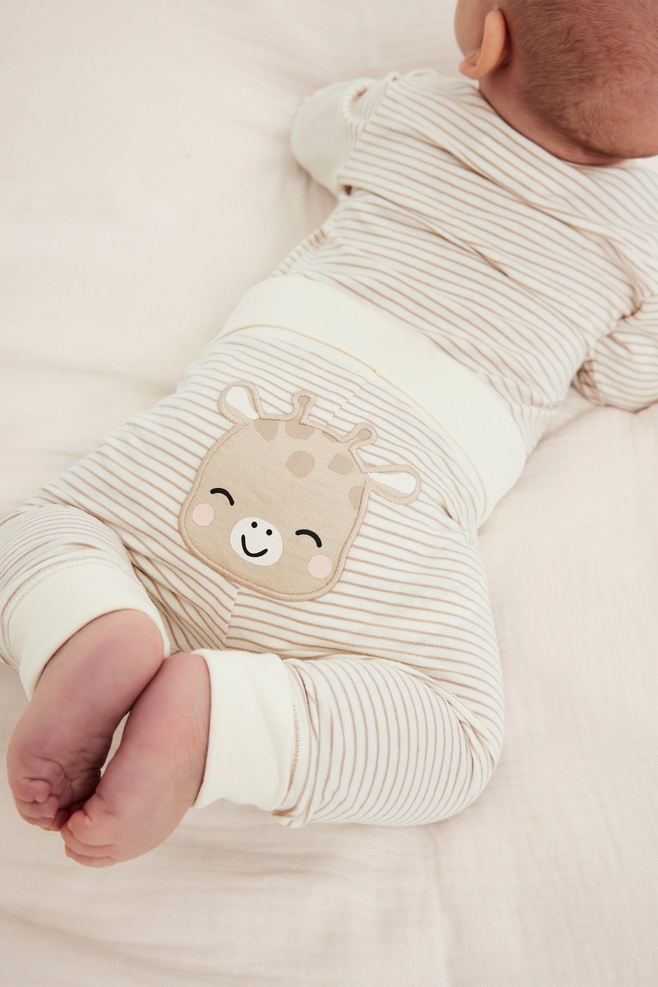 Raidallinen 2-osainen vauvojen setti