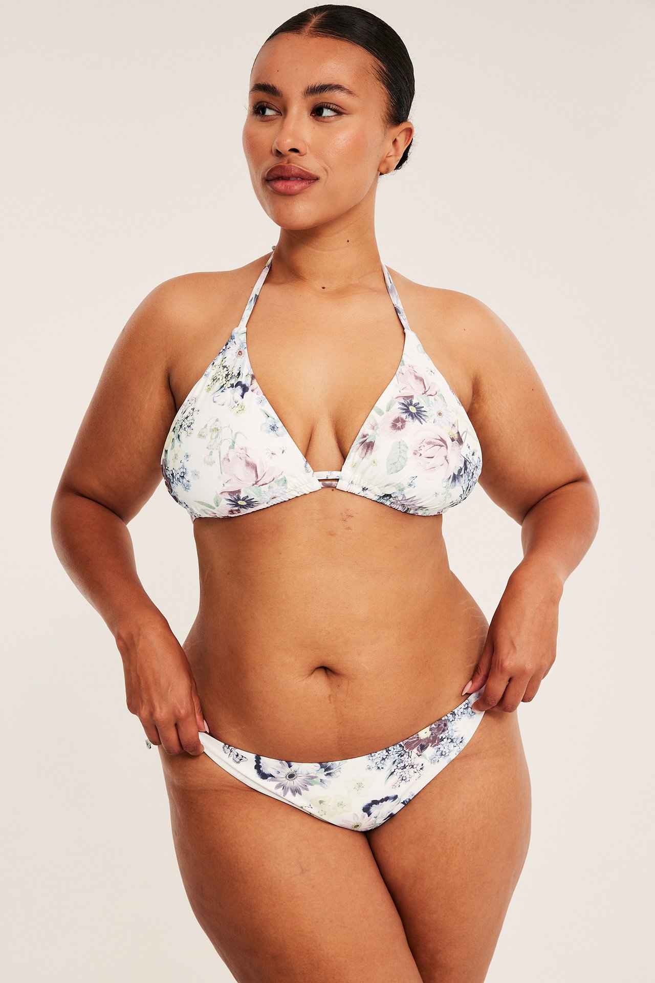 Vadderad trekantsbikini-bh