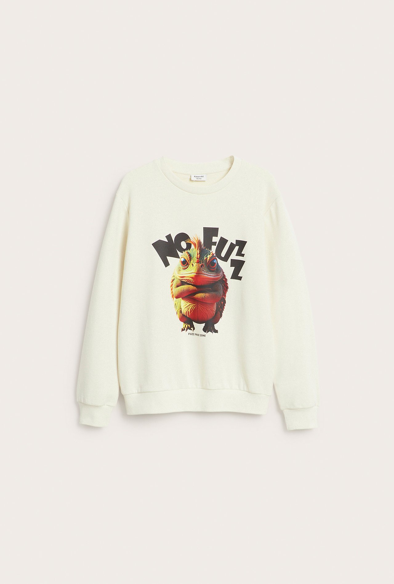 Sweatshirt med tryck