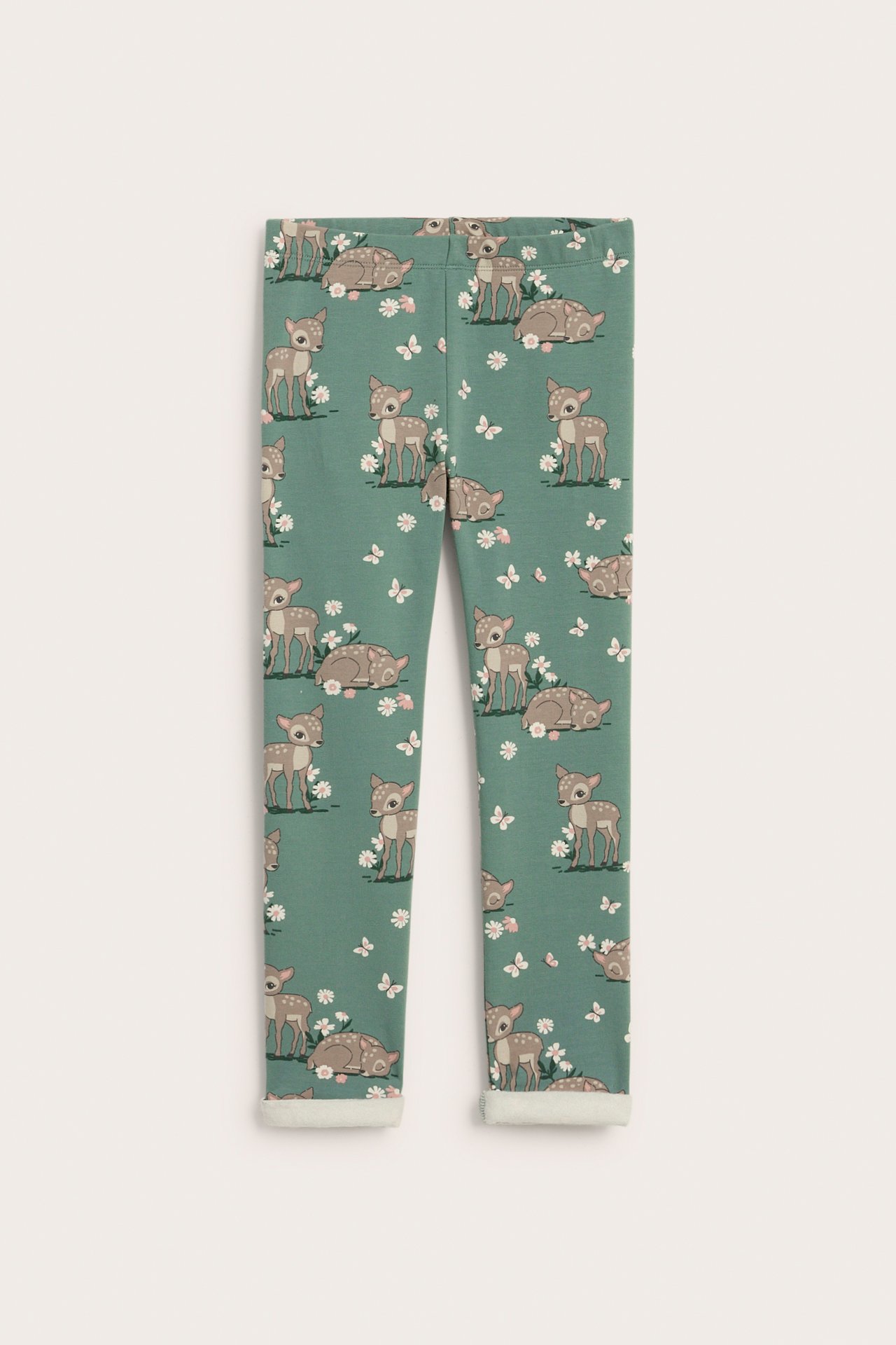 Mönstrade värmande leggings