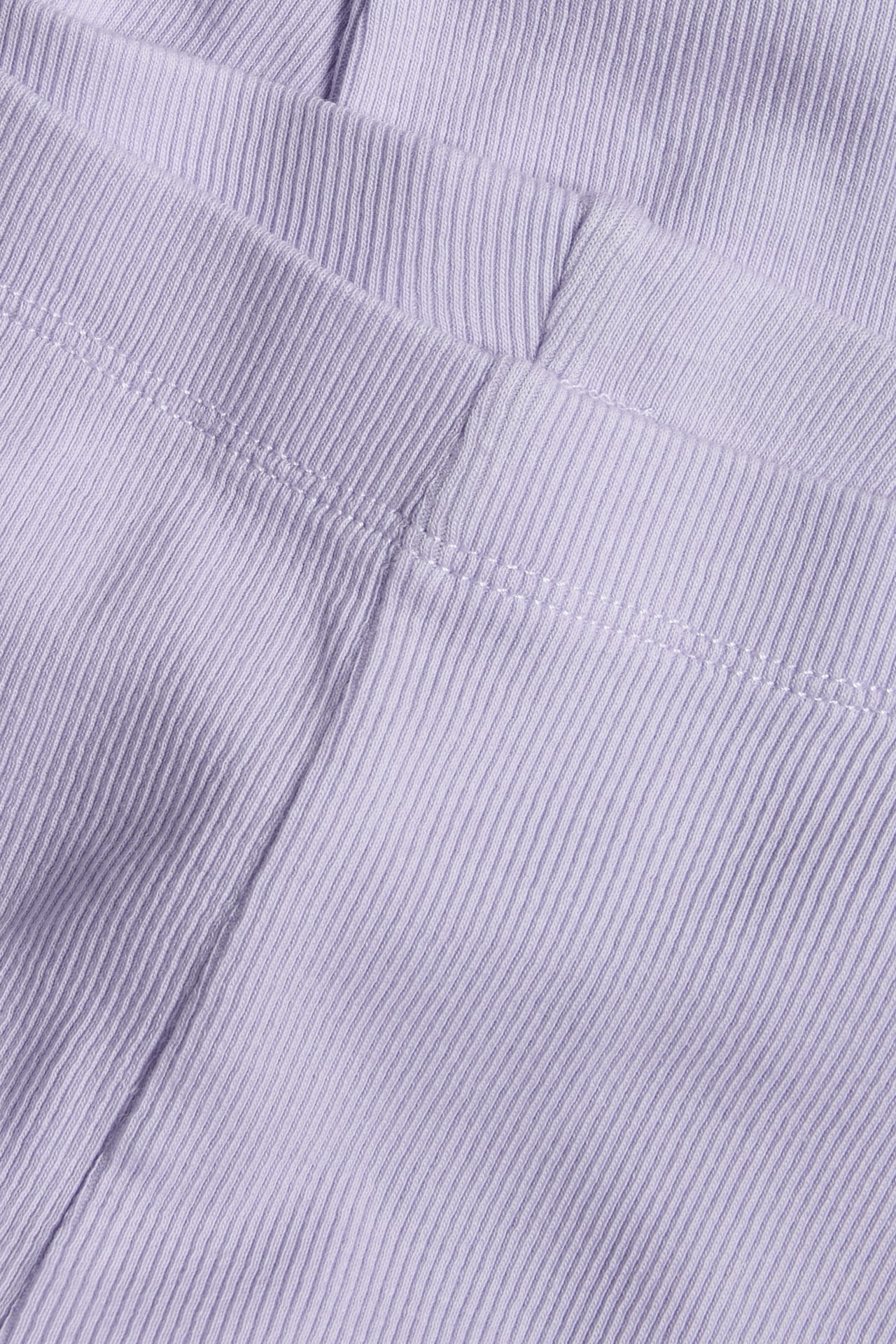 Ribbade leggings - Vaaleanvioletti - 4