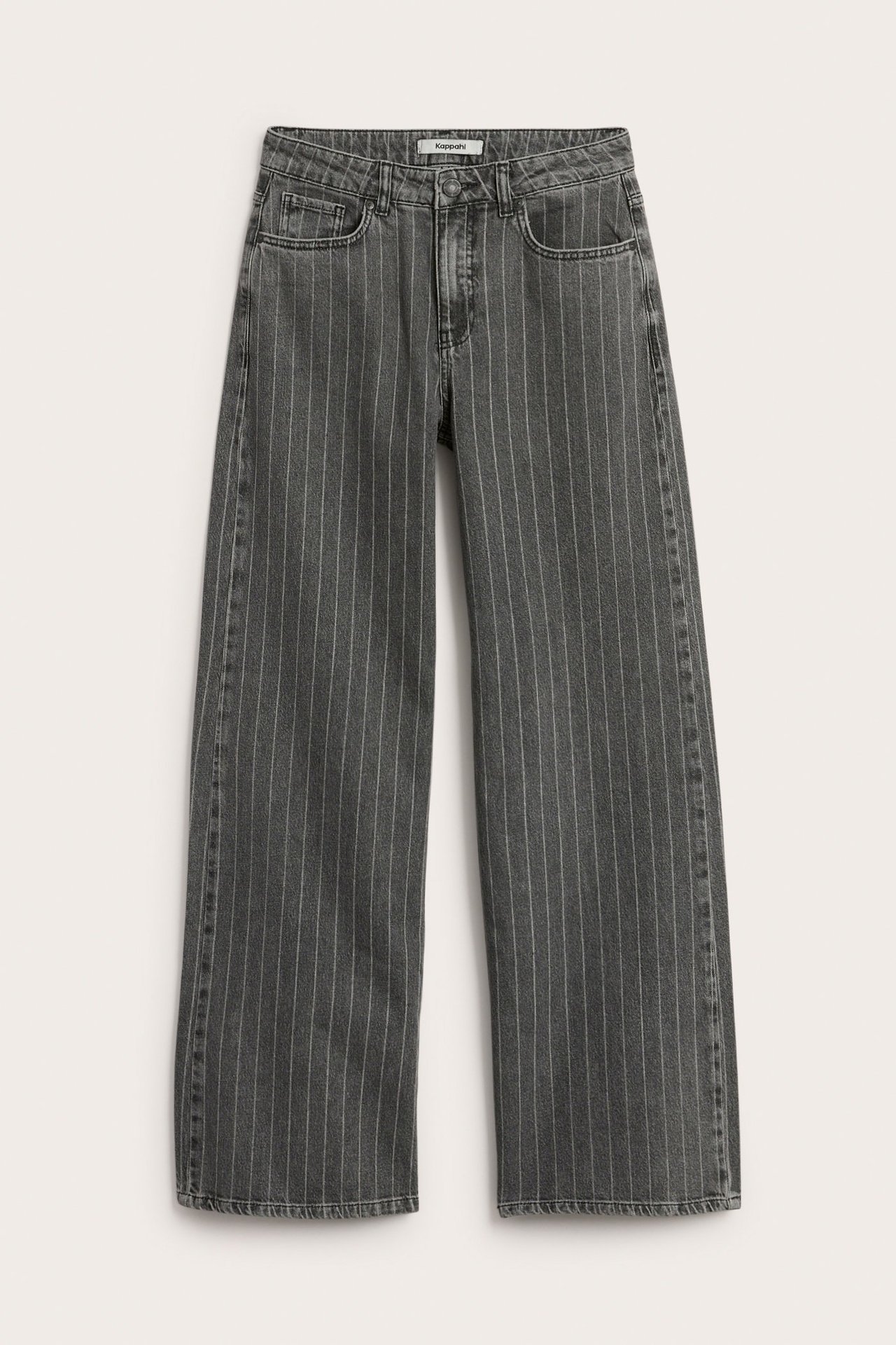 Dżinsy wide high waist