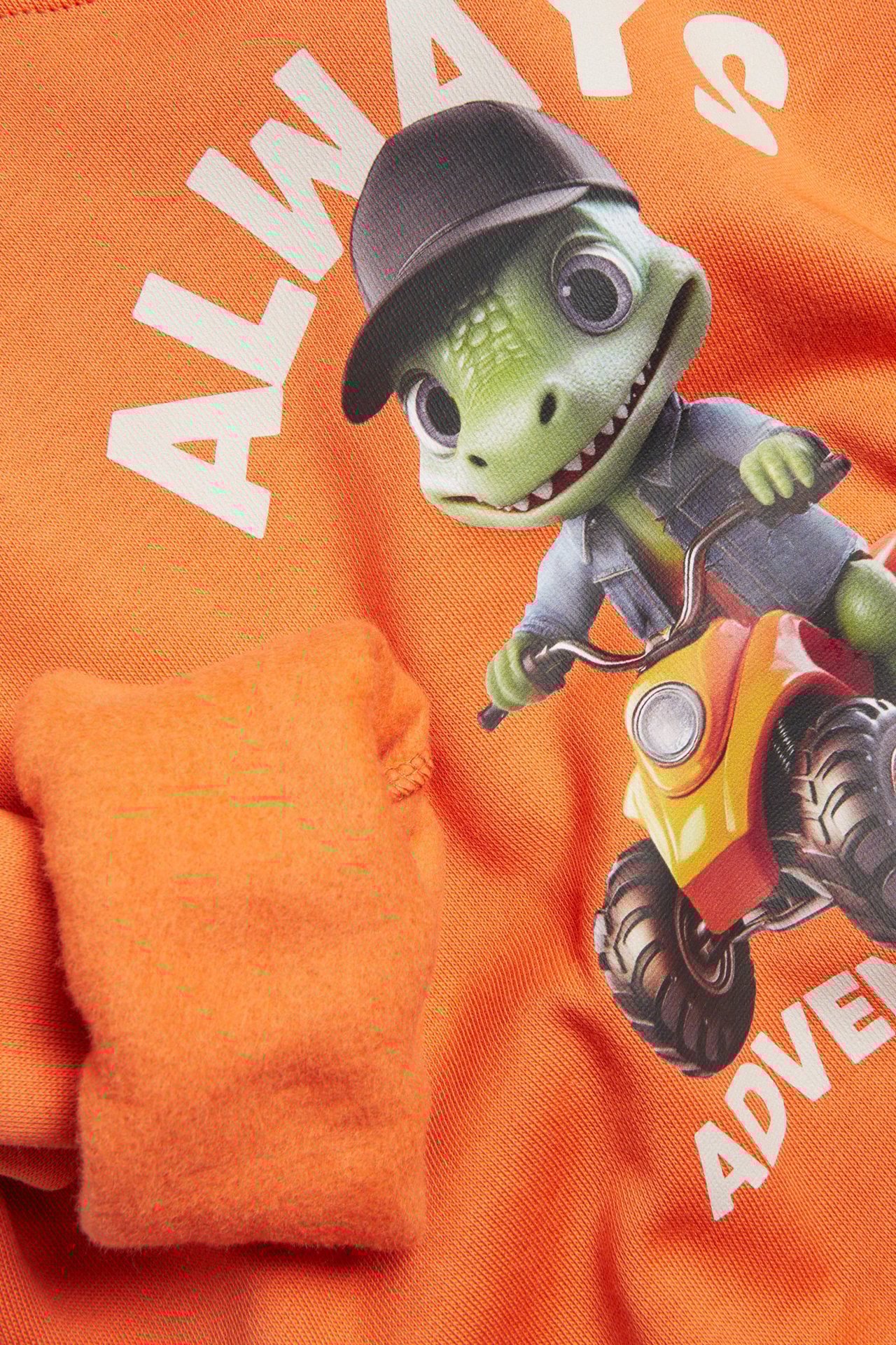Sweatshirt med trykk