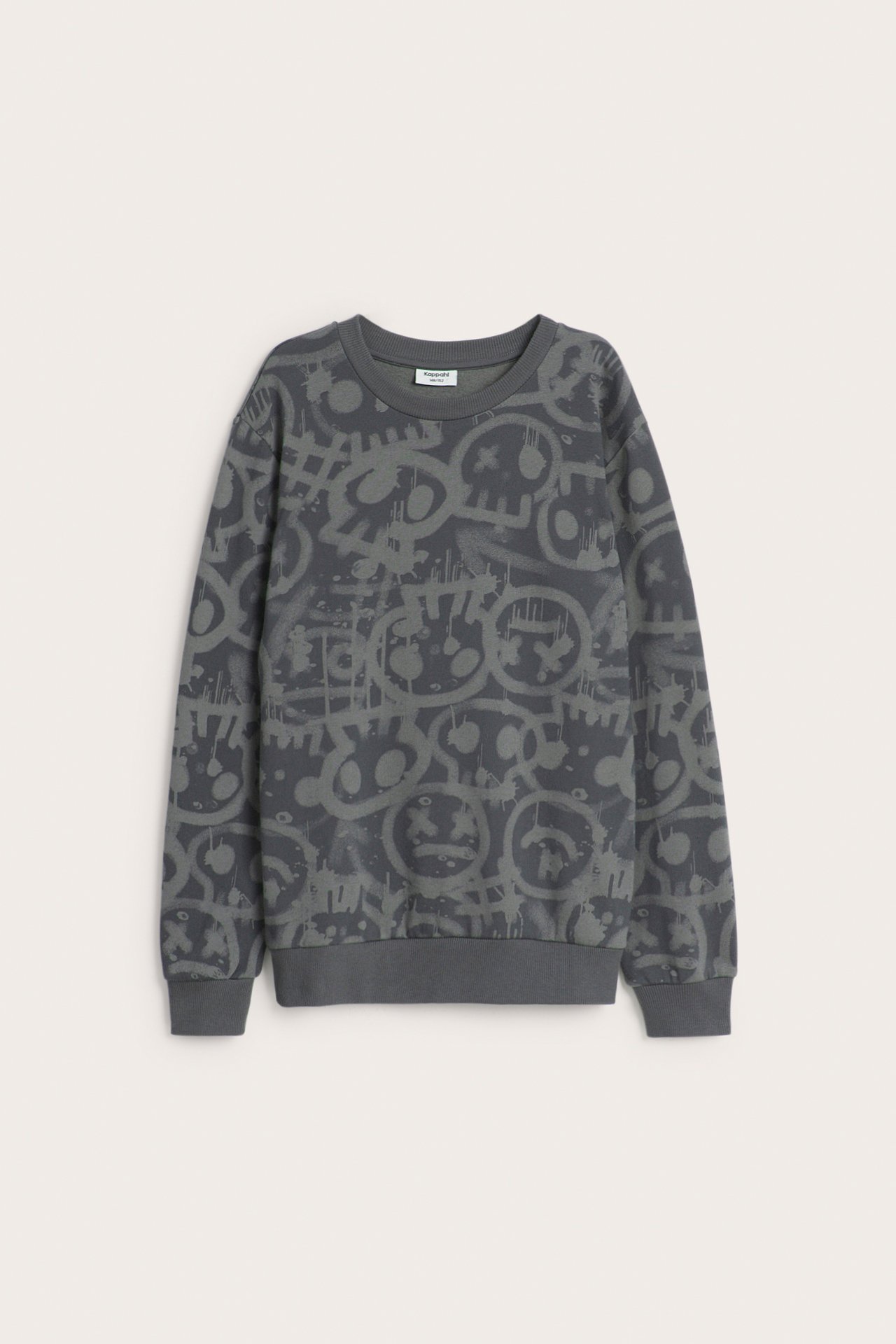 Mönstrad sweatshirt