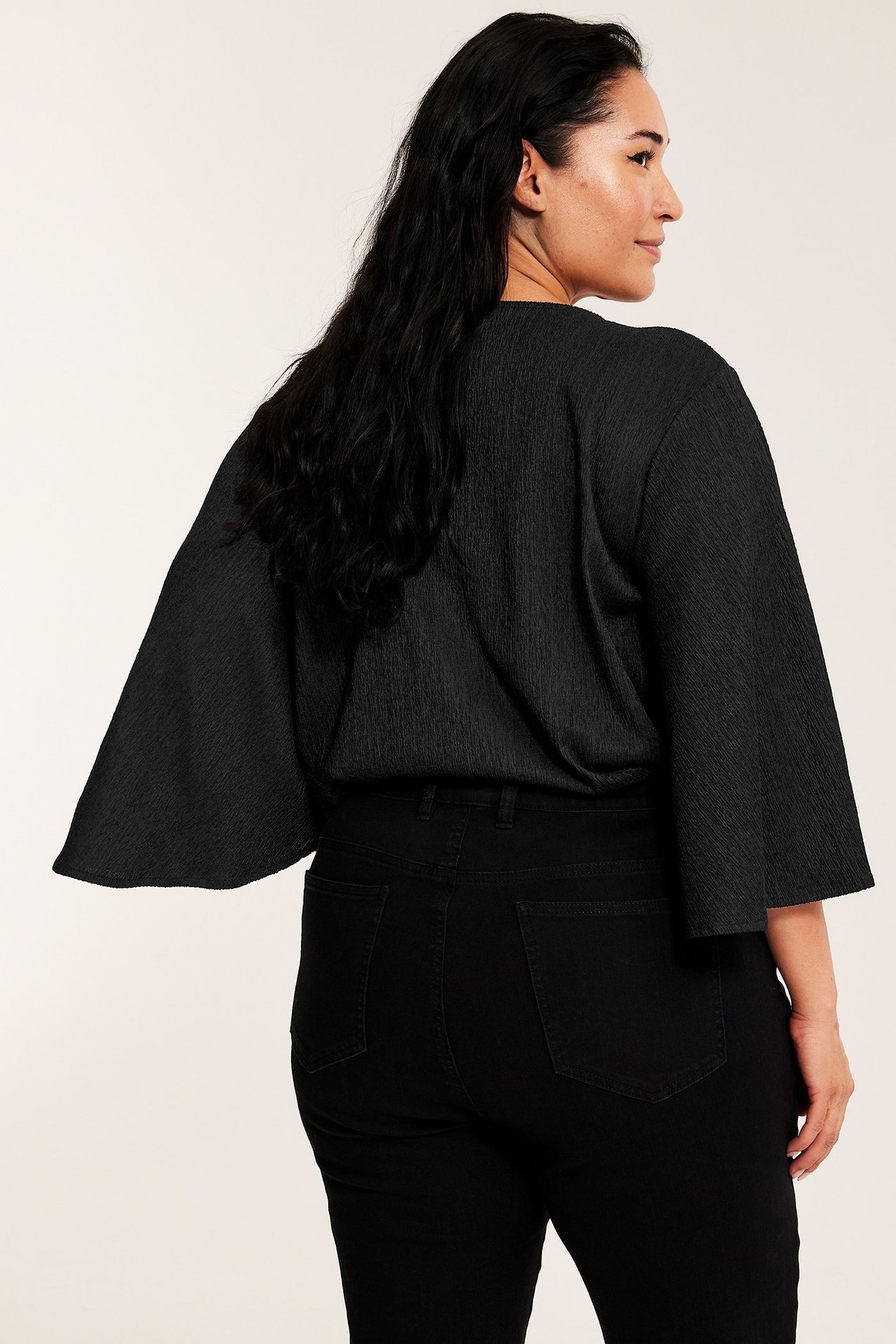 Festtopp - Svart - 173cm / Storlek: XL - 5