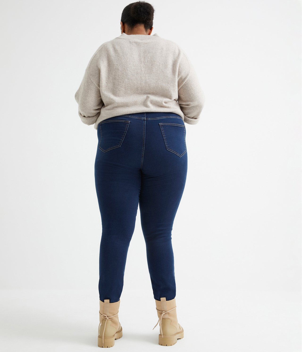 Linn treggings extra long leg - Mörk denim - 3