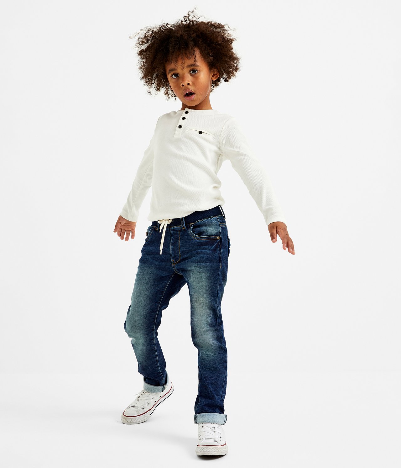 Joggerjeans regular fit - Denim - 1