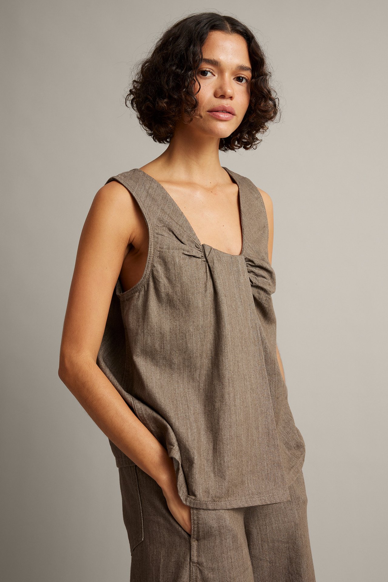 Singlet i denim