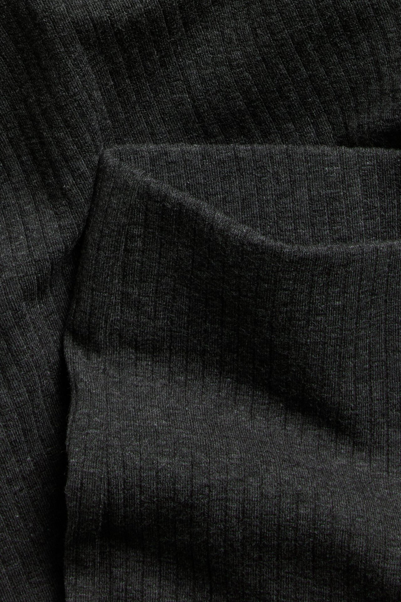 Ribbade bootcut byxor