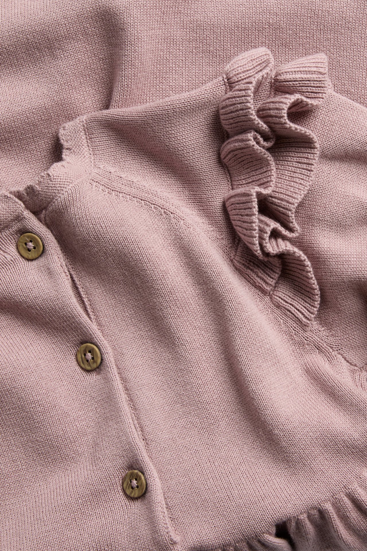 Klänning med volanger - Rosa - 1