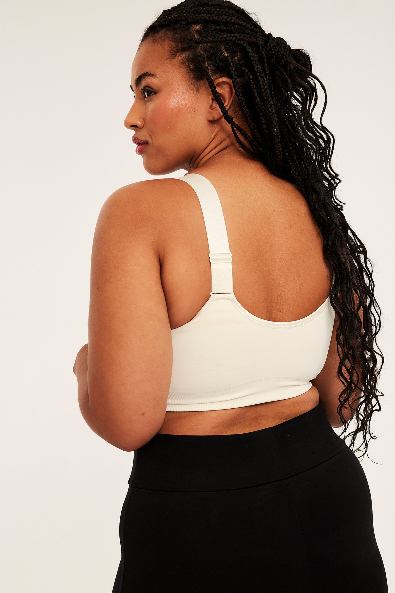Bygellös bh seamless - Offwhite - 5