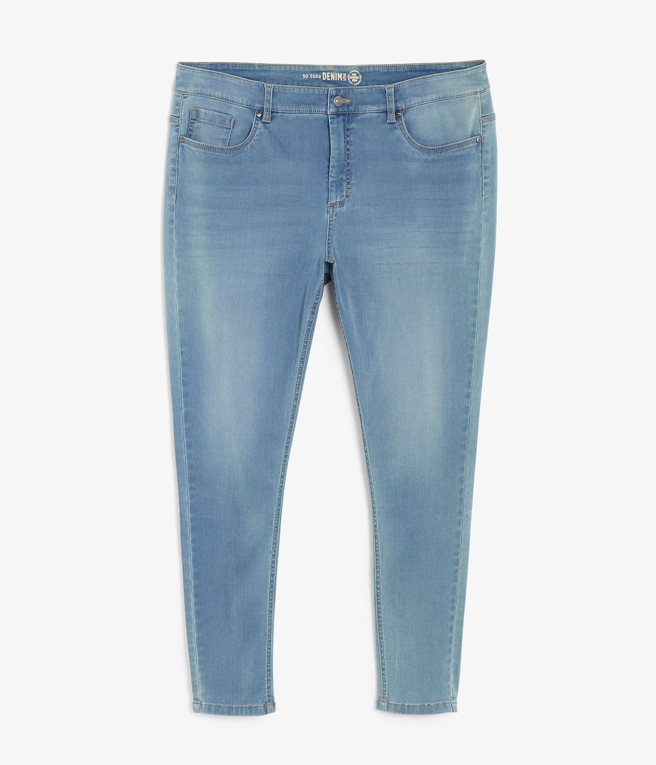 Ebba slim jeans - Lys denim - 5