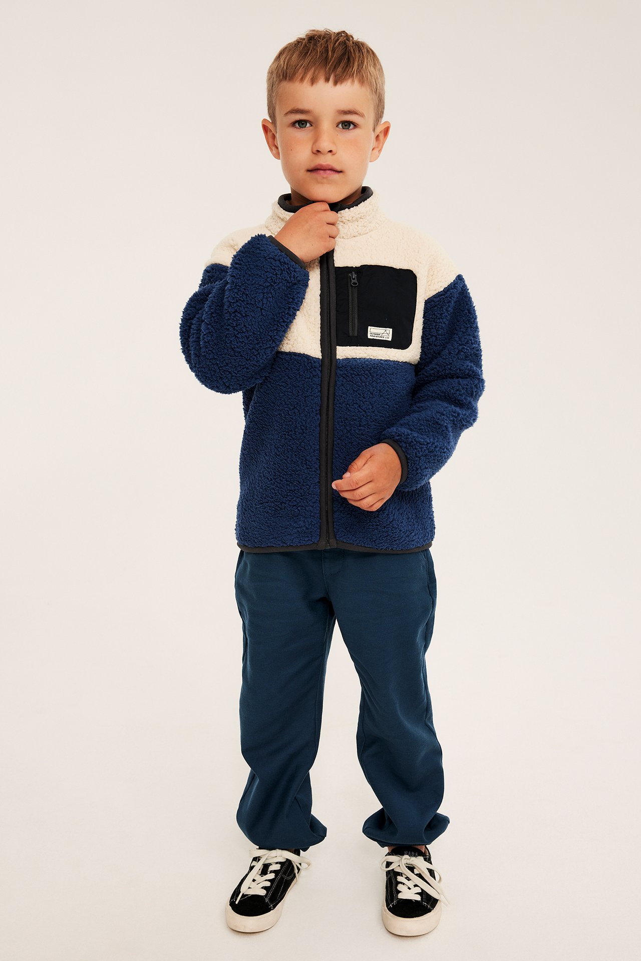 Spodnie jogger z elastycznym pasem