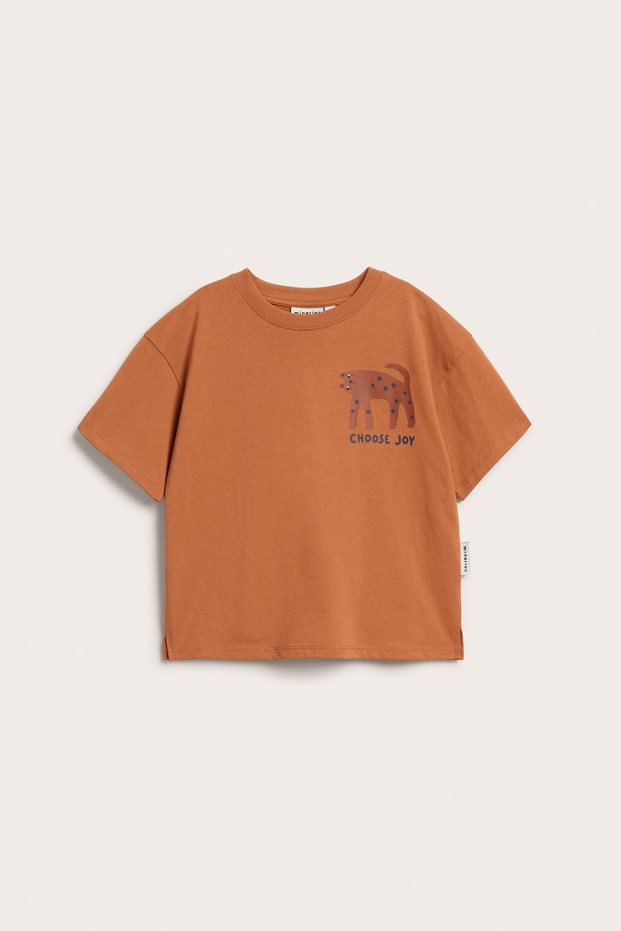 Kortärmad t-shirt med tryck