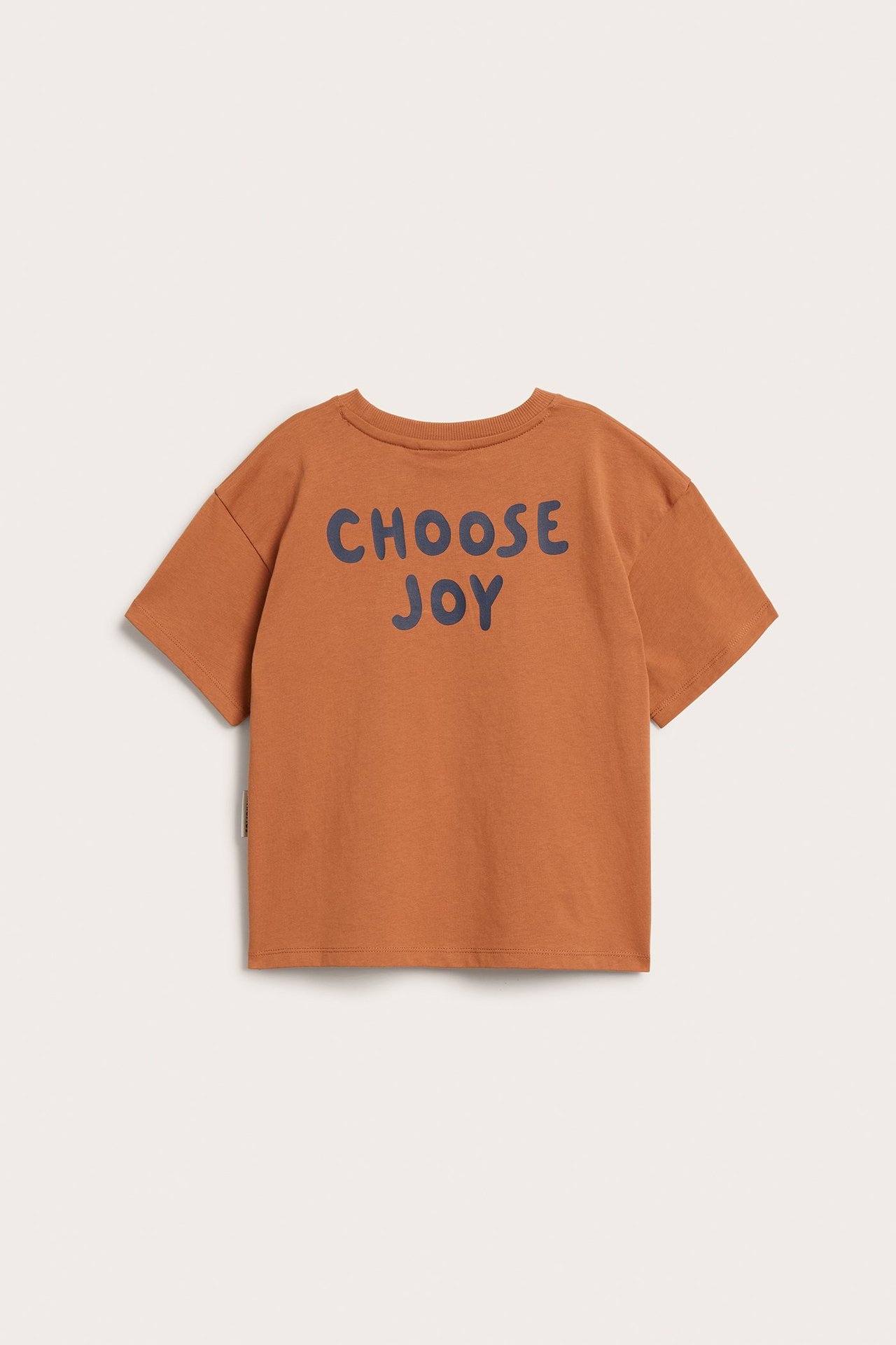 Kortärmad t-shirt med tryck