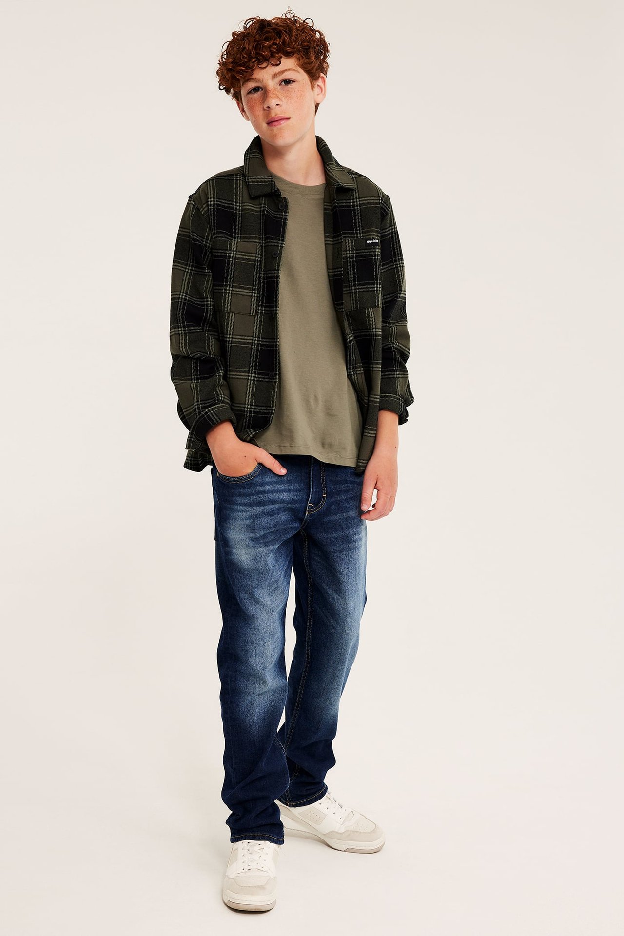 Straight jeans mid waist