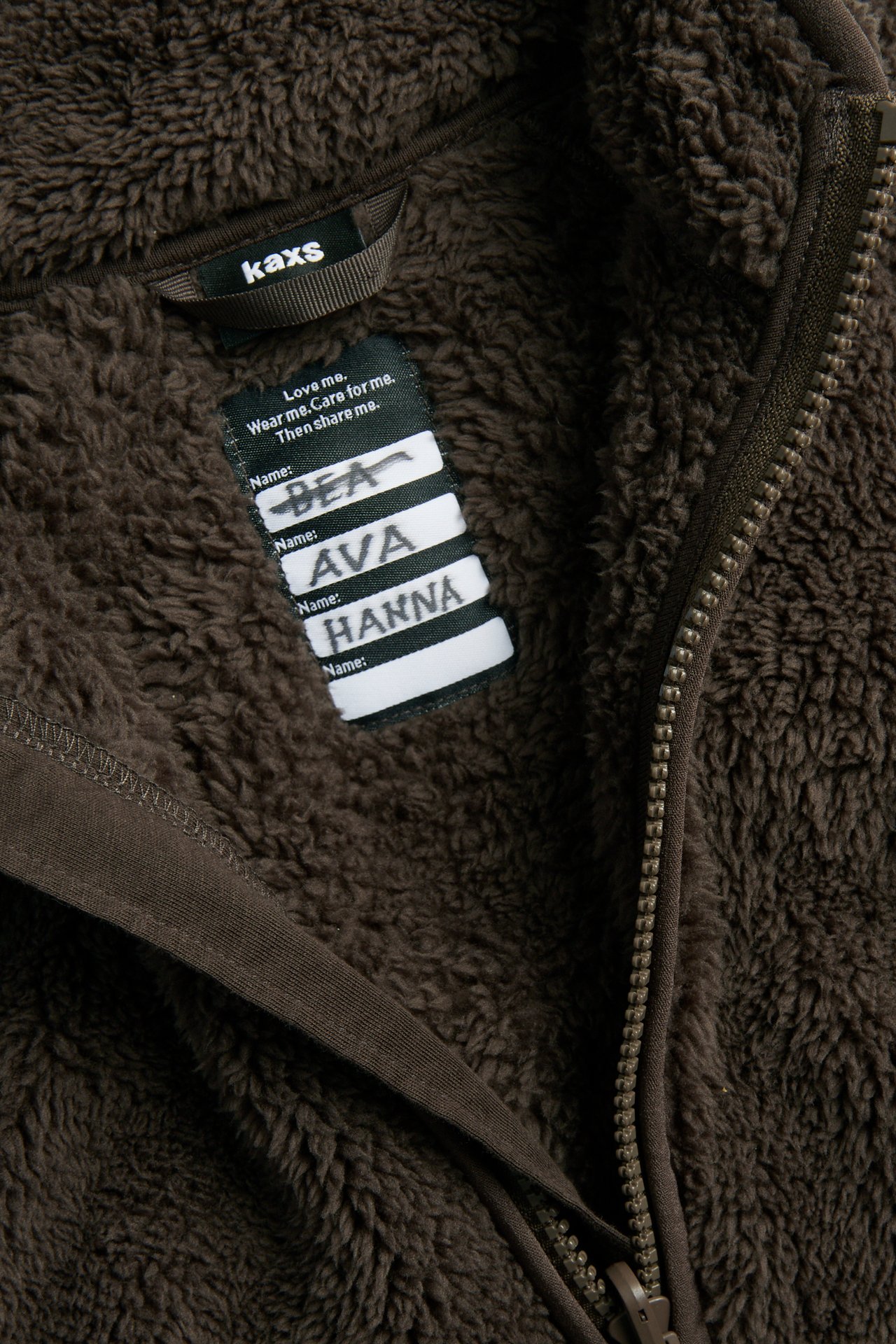 Pileefleecetakki zip-in / zip-off, Kaxs