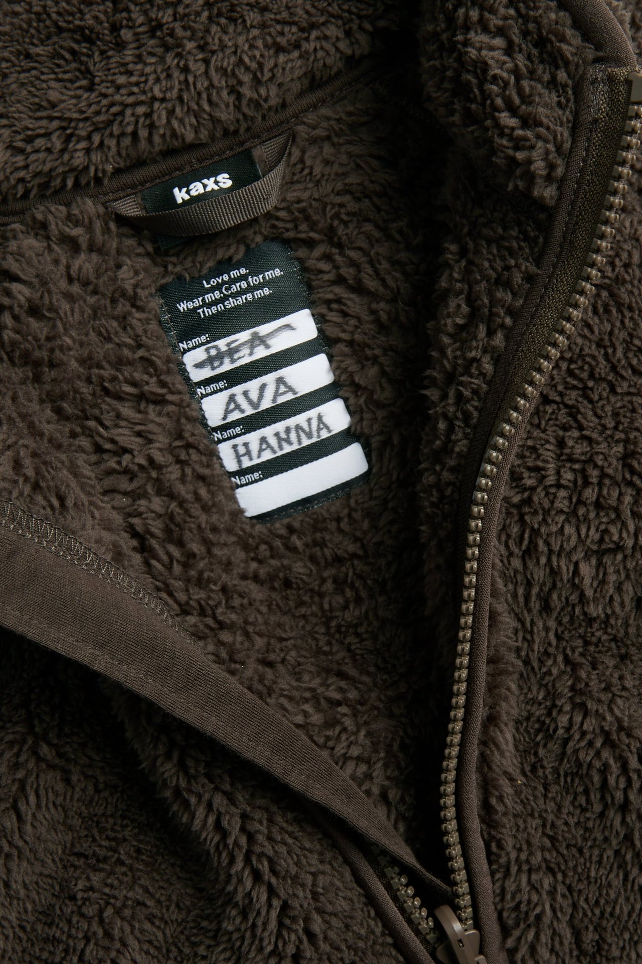 Pileefleecetakki zip-in / zip-off, Kaxs