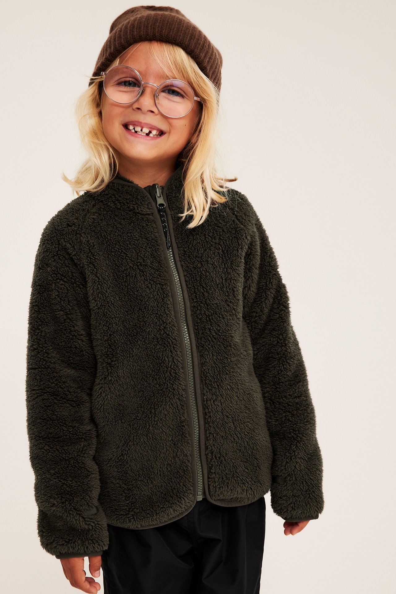 Pileefleecetakki zip-in / zip-off, Kaxs