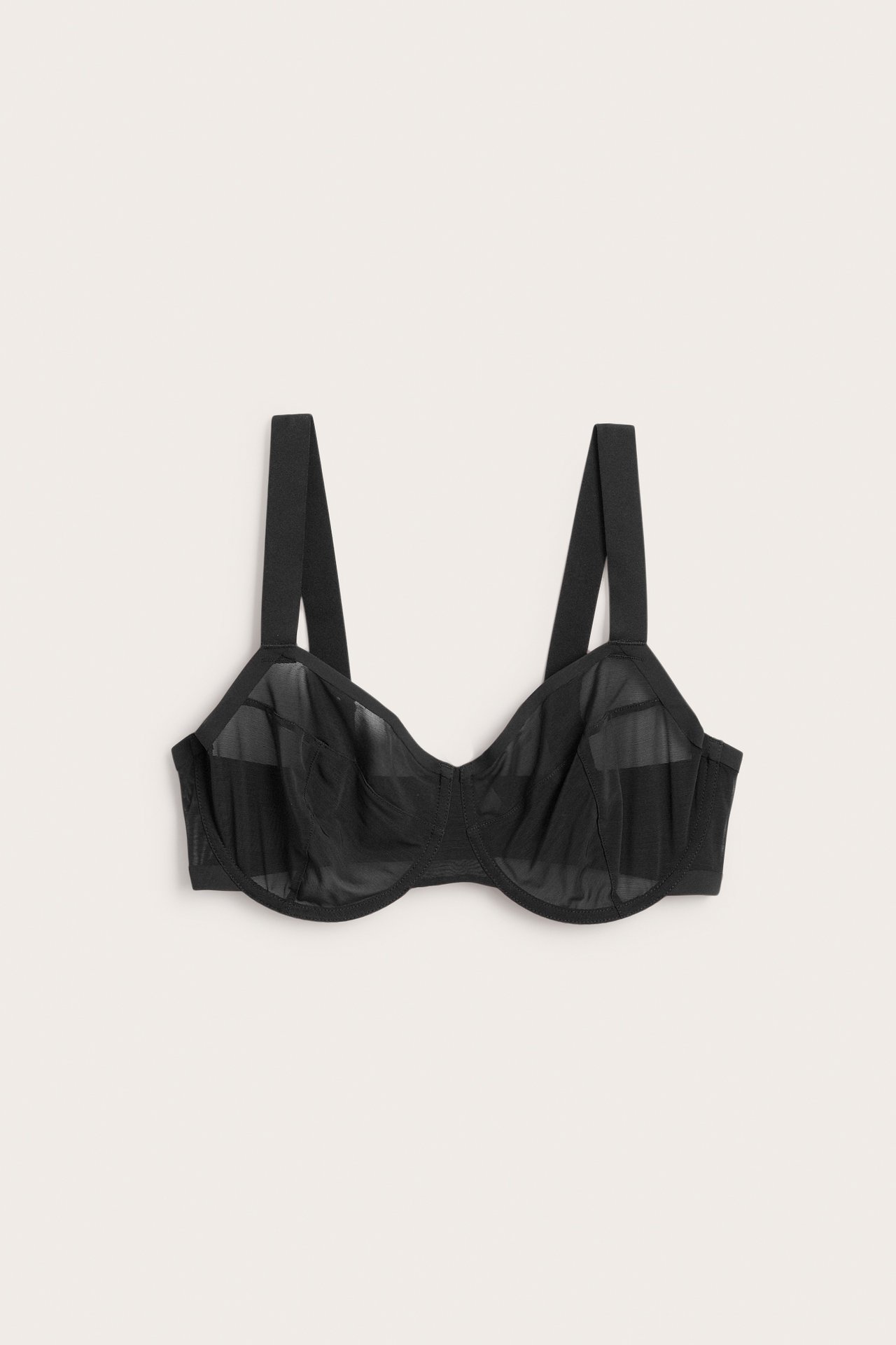 Bygel-bh i mesh