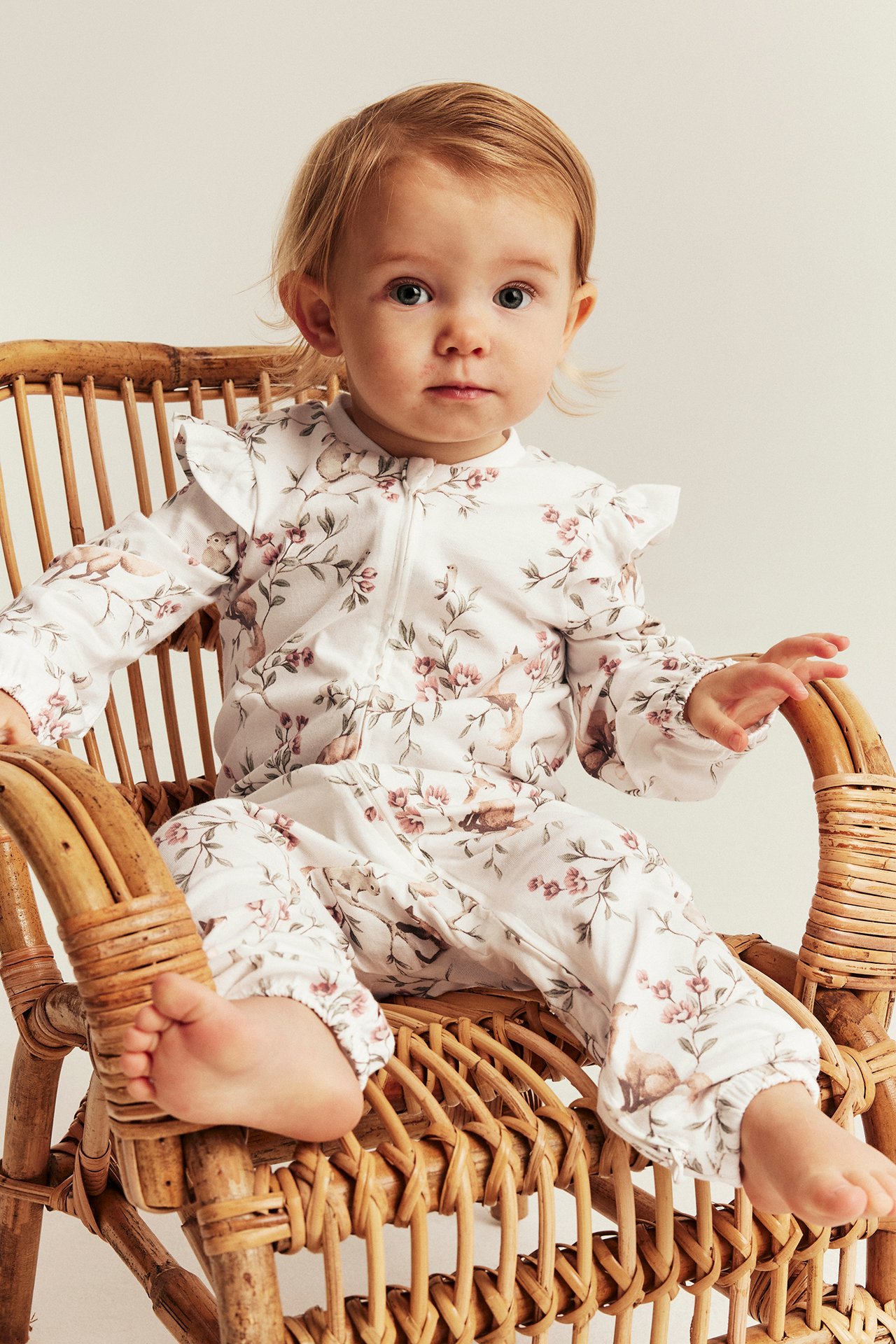 Vauvojen eläinaiheinen pyjama
