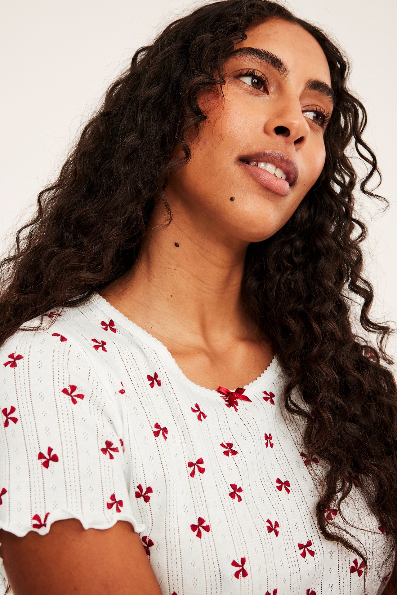Pyjamassett i pointelle