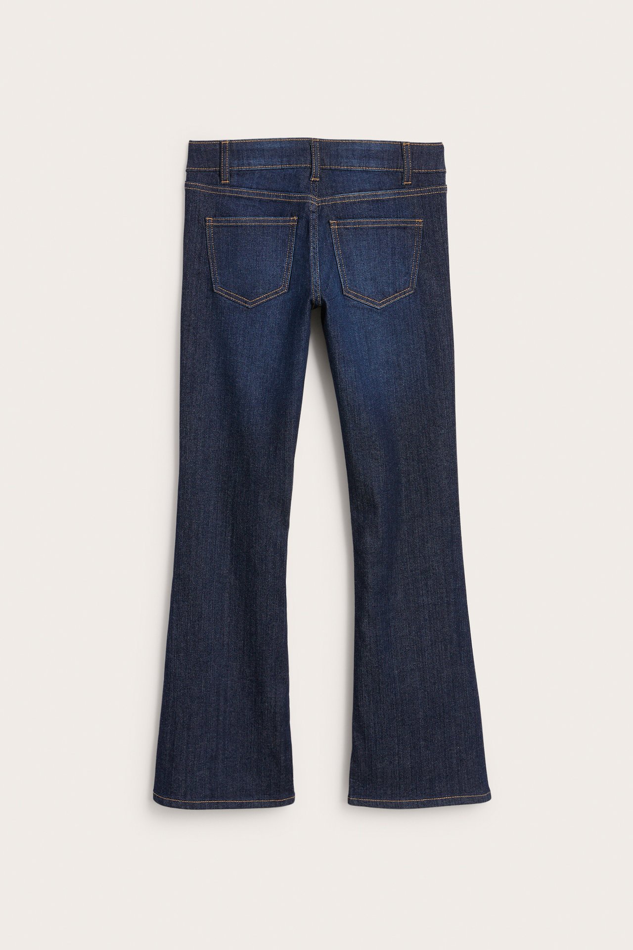 Dżinsy bootcut low waist - Ciemny dżins - 4