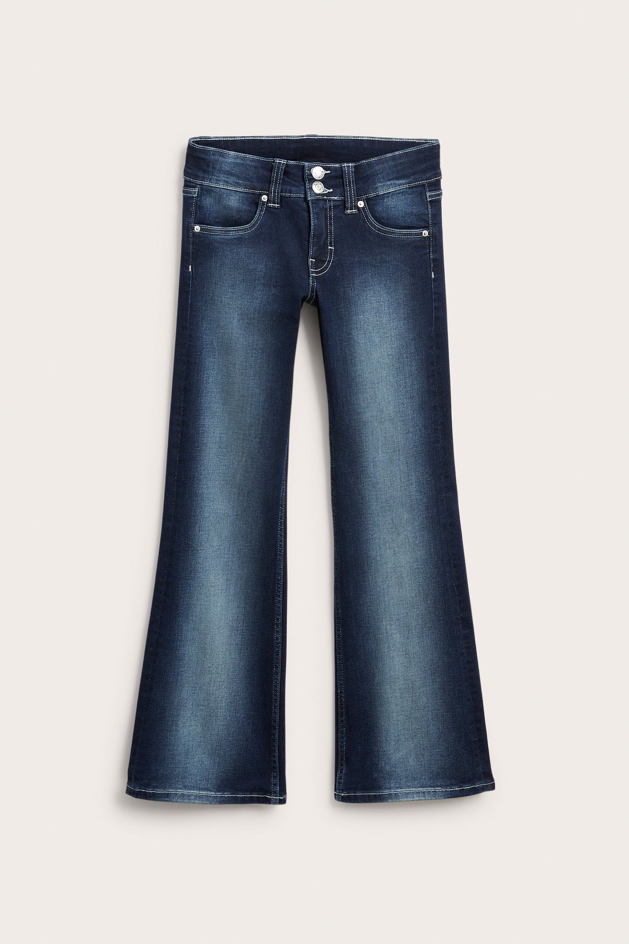 Bootcut-farkut matalalla vyötäröllä